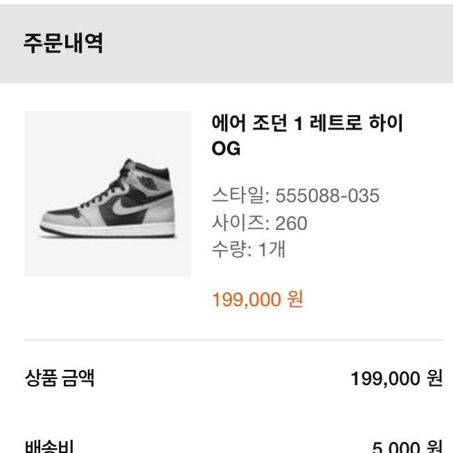 Jordan 1 Retro High OG Shadow 2.0 착용 스타일