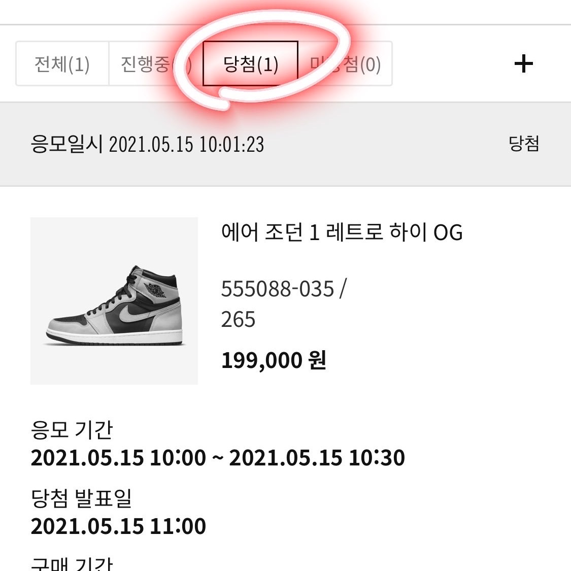 Jordan 1 Retro High OG Shadow 2.0 착용 스타일