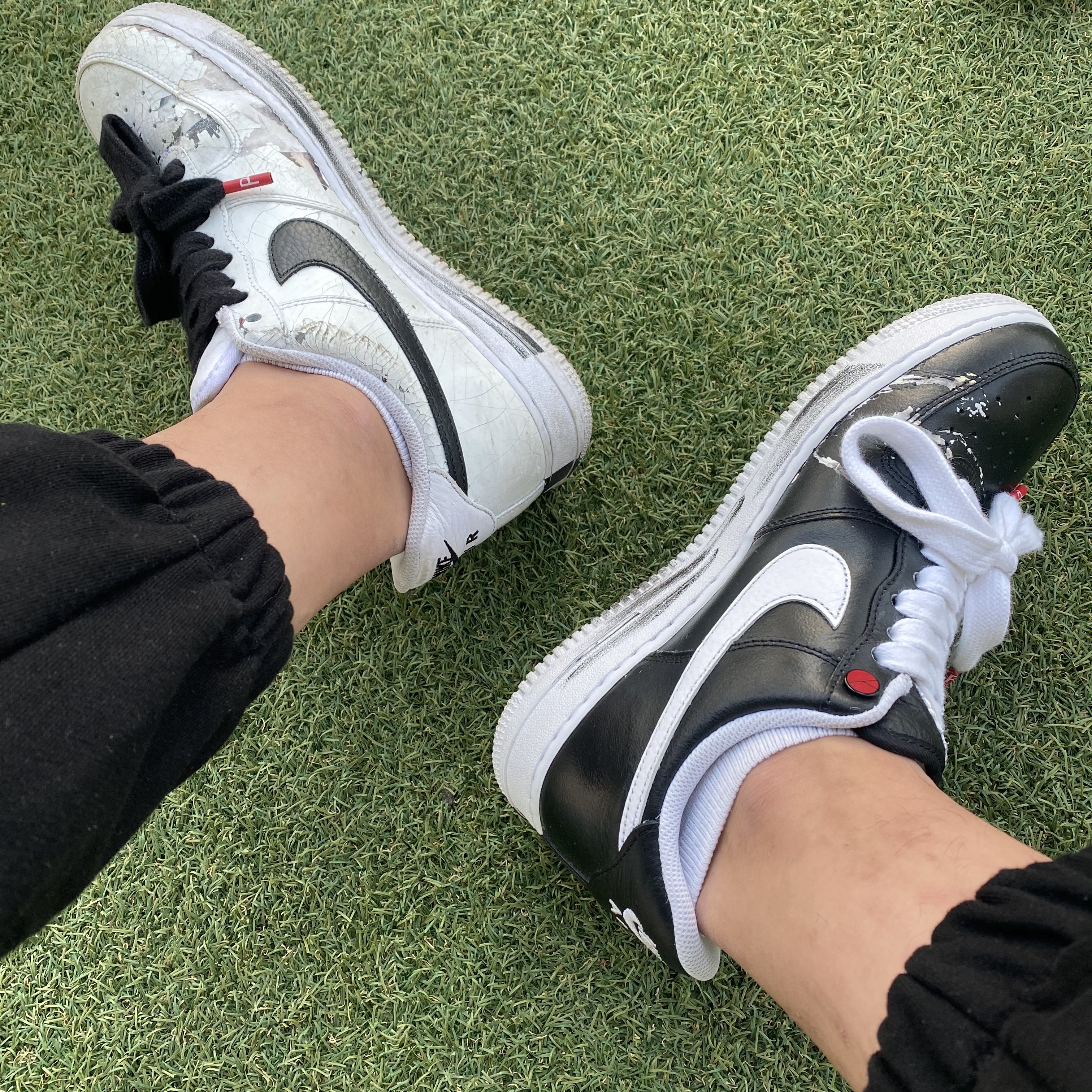 Nike x Peaceminusone Air Force 1 Low Para-Noise, Nike x Peaceminusone Air Force 1 Low Para-Noise 2.0 착용 스타일