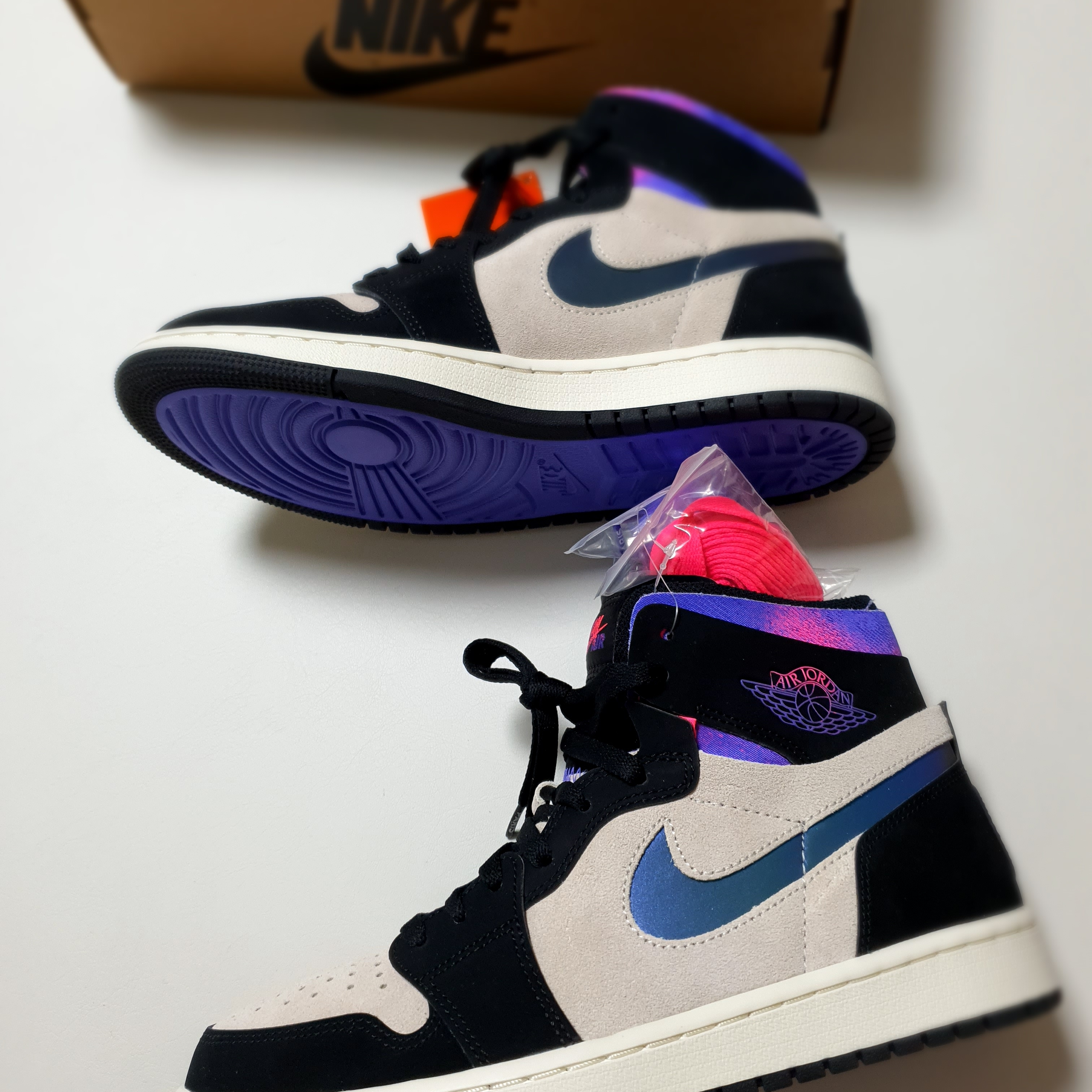 Jordan 1 x Paris Saint-Germain Zoom Air CMFT 착용 스타일