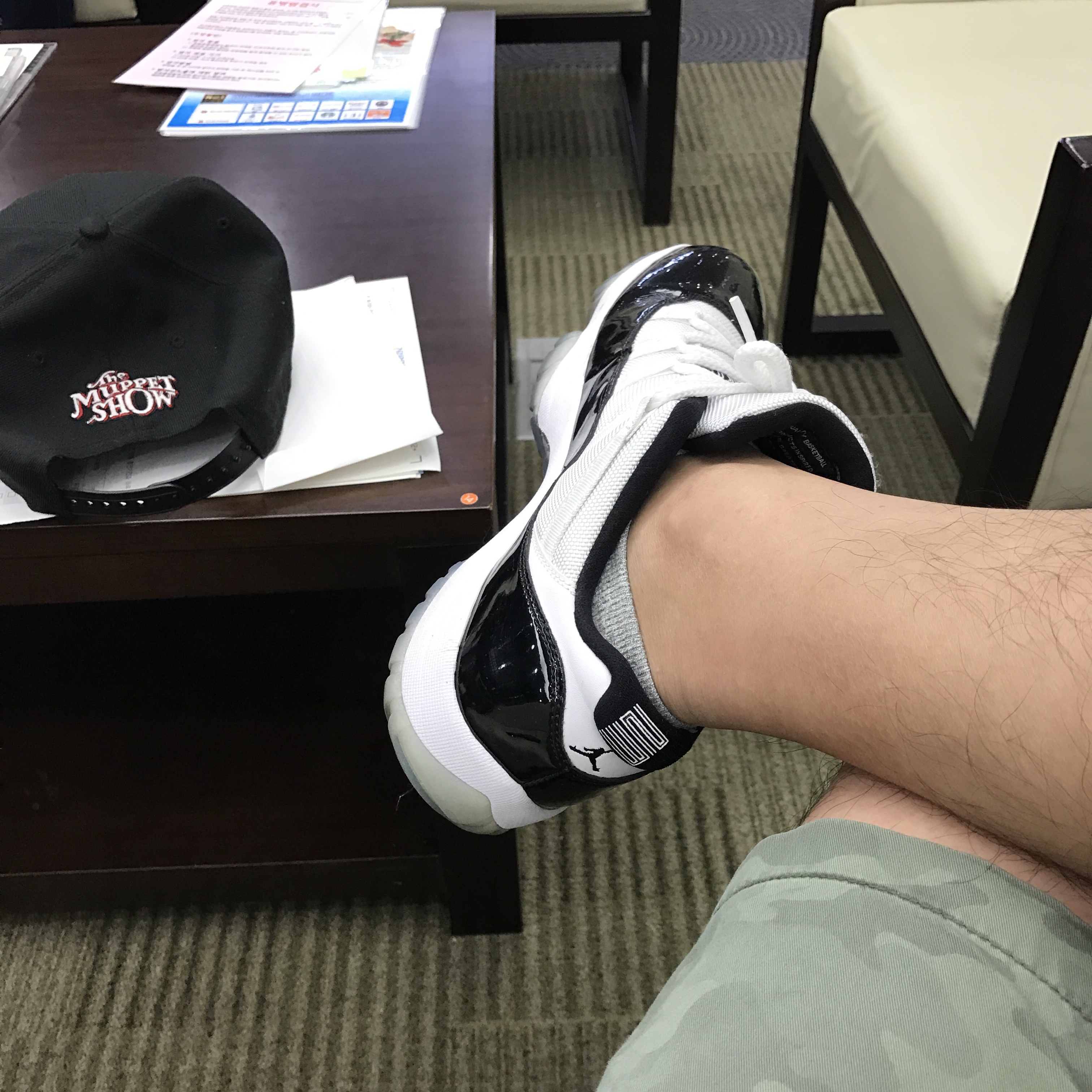 Jordan 11 Retro Low Concord 착용 스타일
