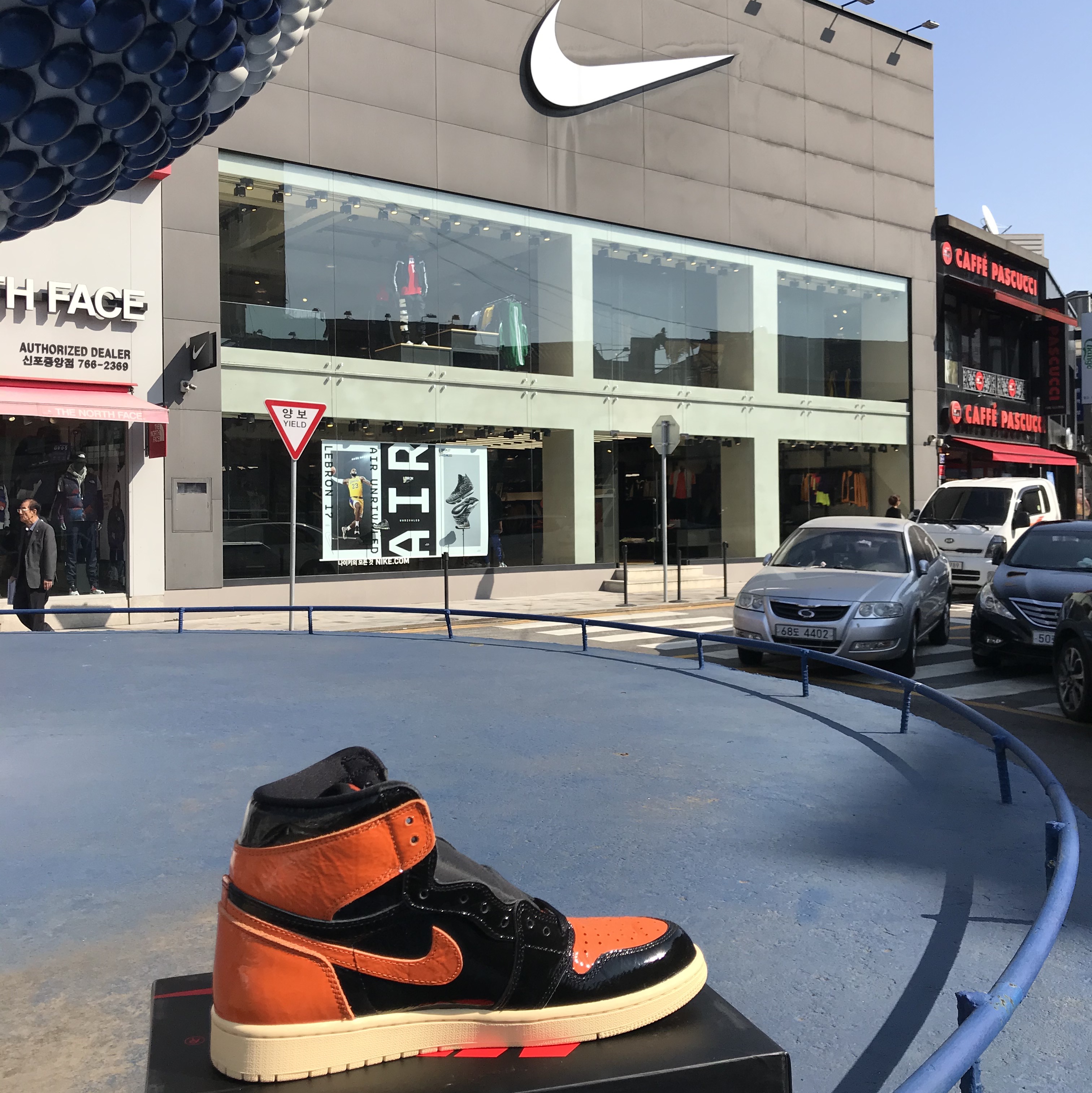 Jordan 1 Retro High Shattered Backboard 3.0 착용 스타일