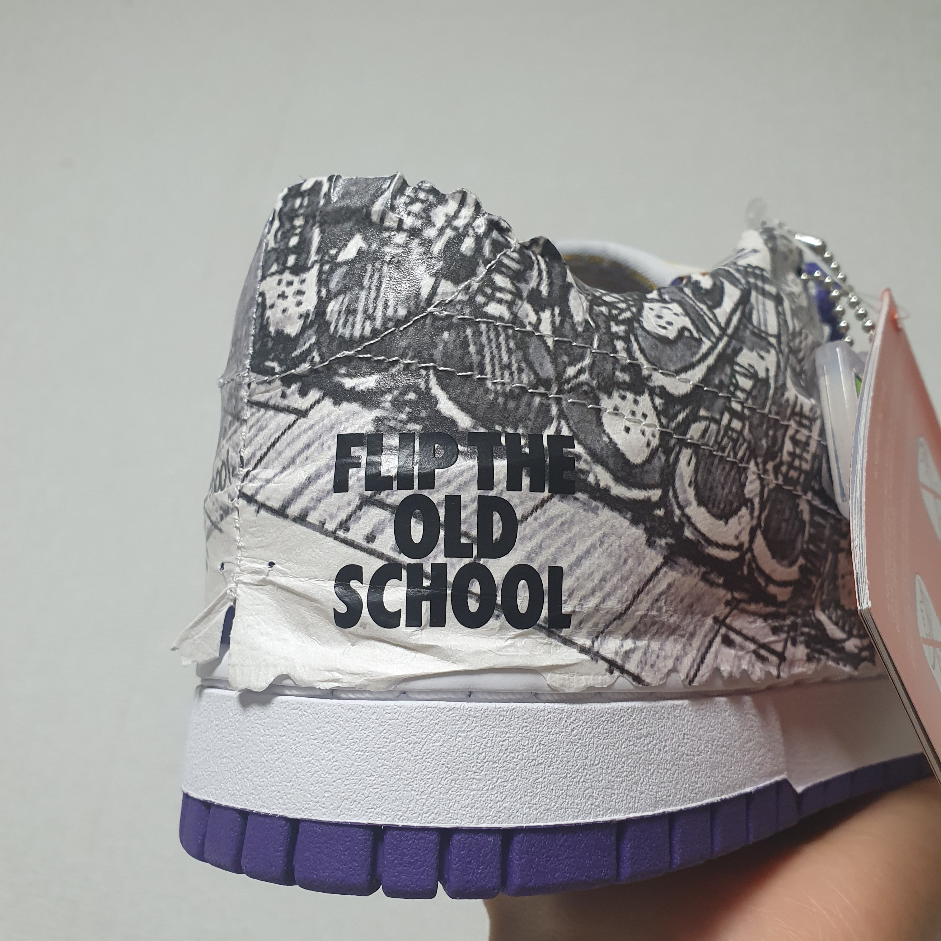 (W) Nike Dunk Low SE Flip 착용 스타일 - 3