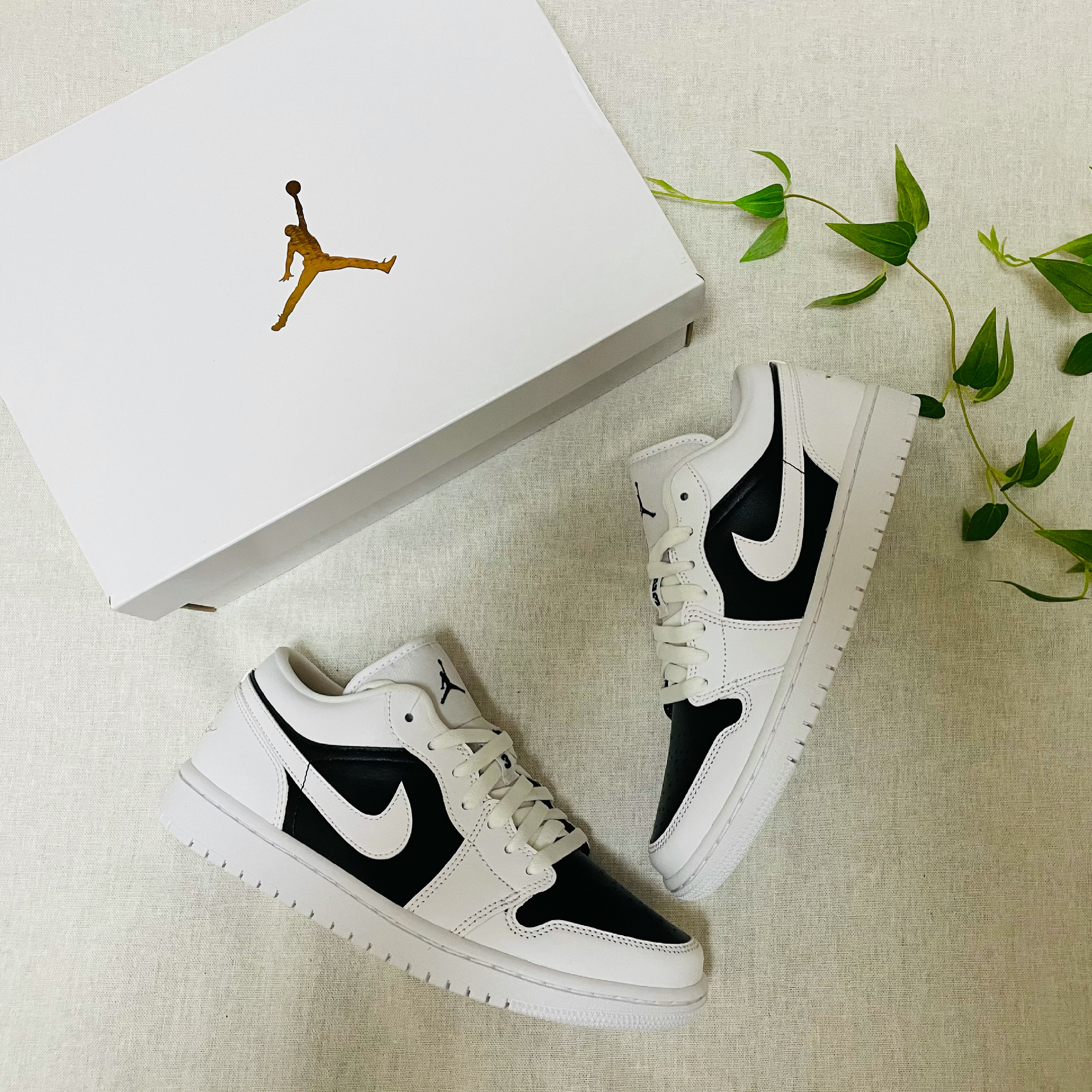 (W) Jordan 1 Low Panda 착용 스타일
