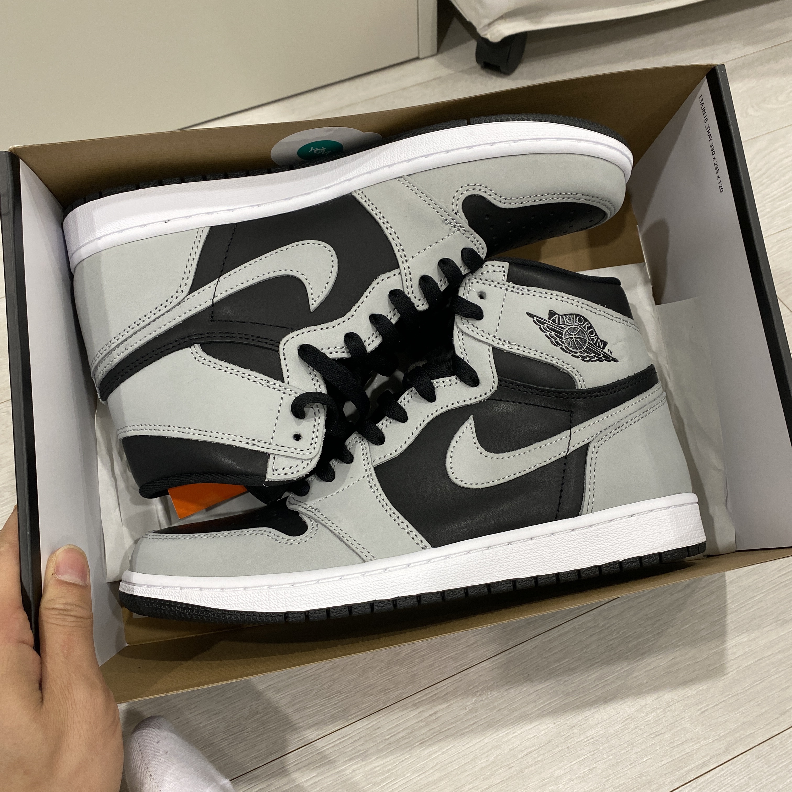 Jordan 1 Retro High OG Shadow 2.0 착용 스타일 - 1