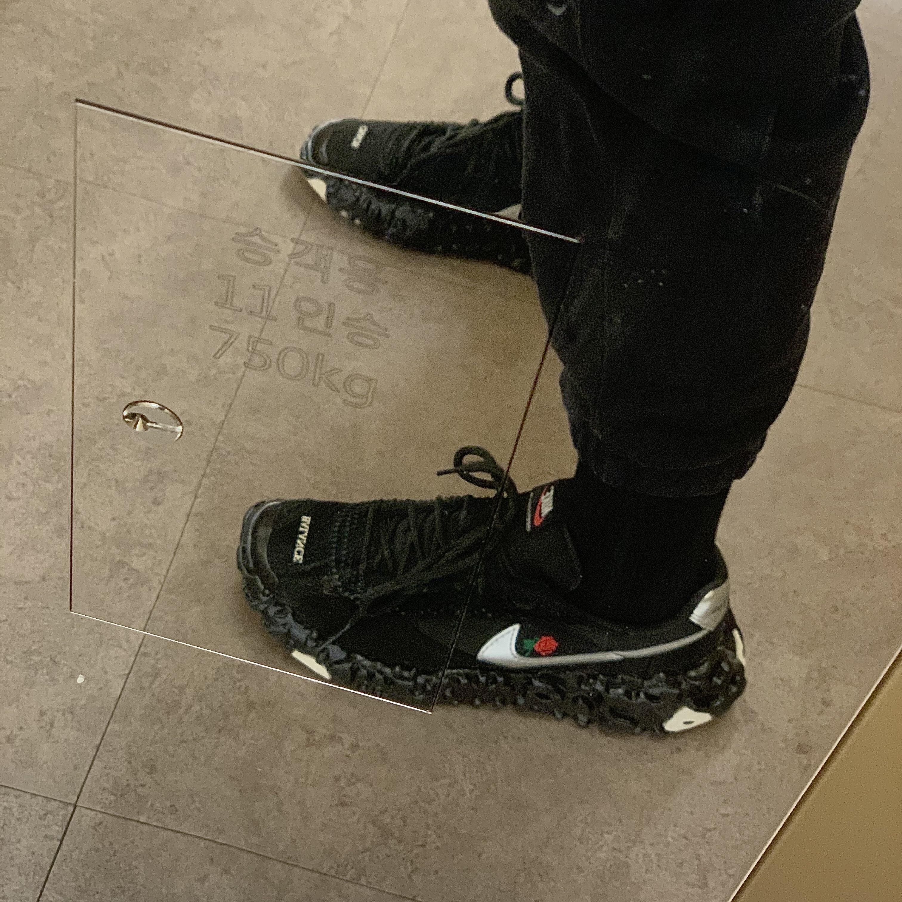 Nike x Undercover Overbreak SP Black 착용 스타일