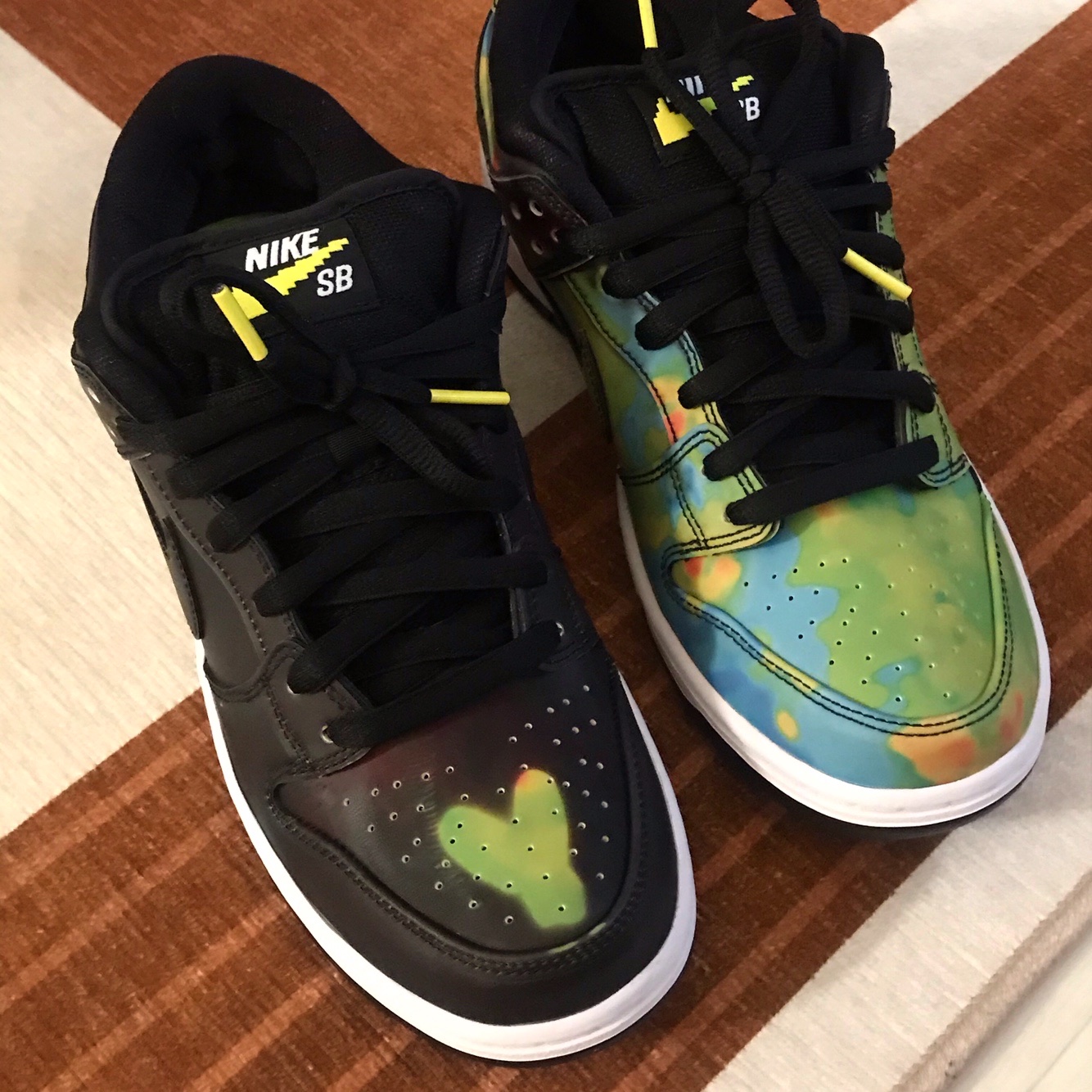 Nike x Civilist SB Dunk Low Pro Thermography, Nike x Stussy NRG BR LS Knit Top 착용 스타일 - 2