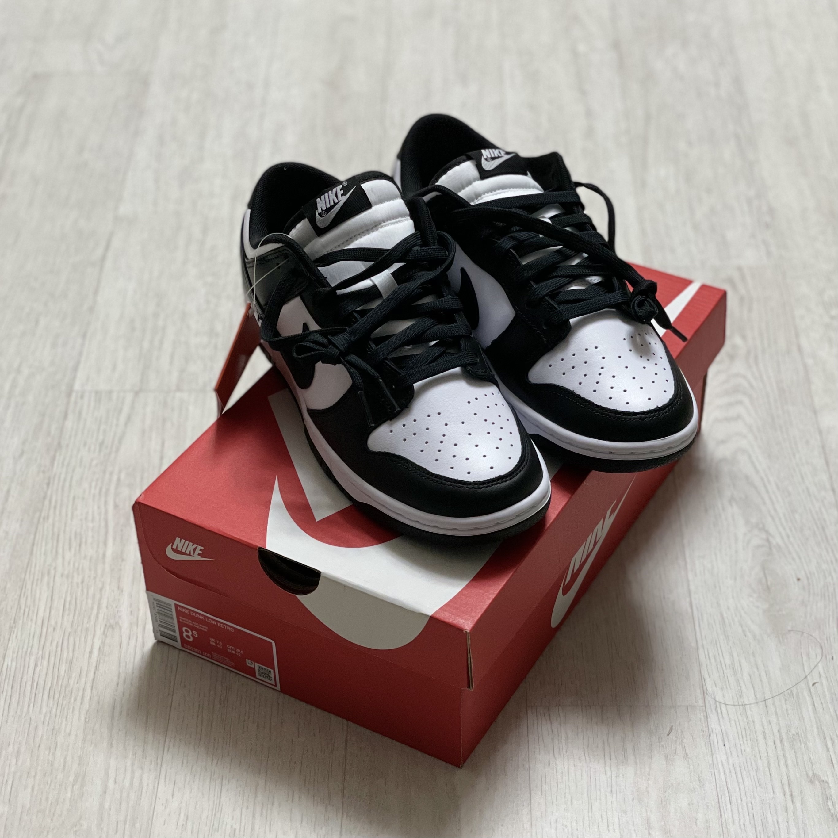 Nike Dunk Low Retro Black 착용 스타일