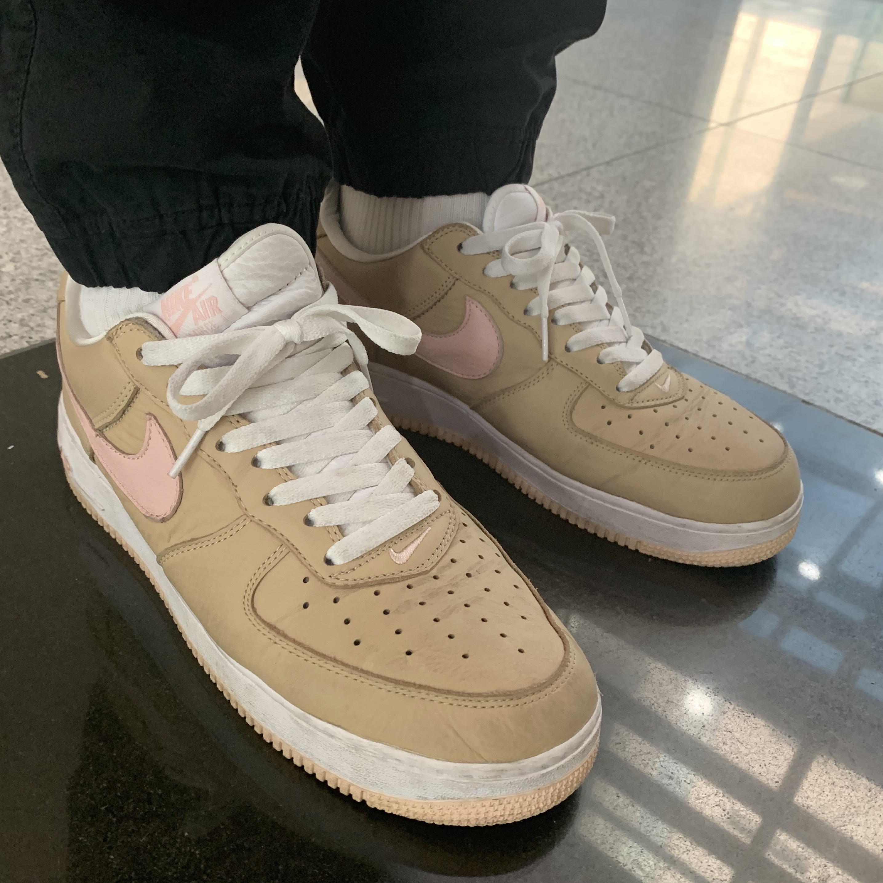 Nike Air Force 1 Low Linen 2016 - Kith Exclusive 착용 스타일