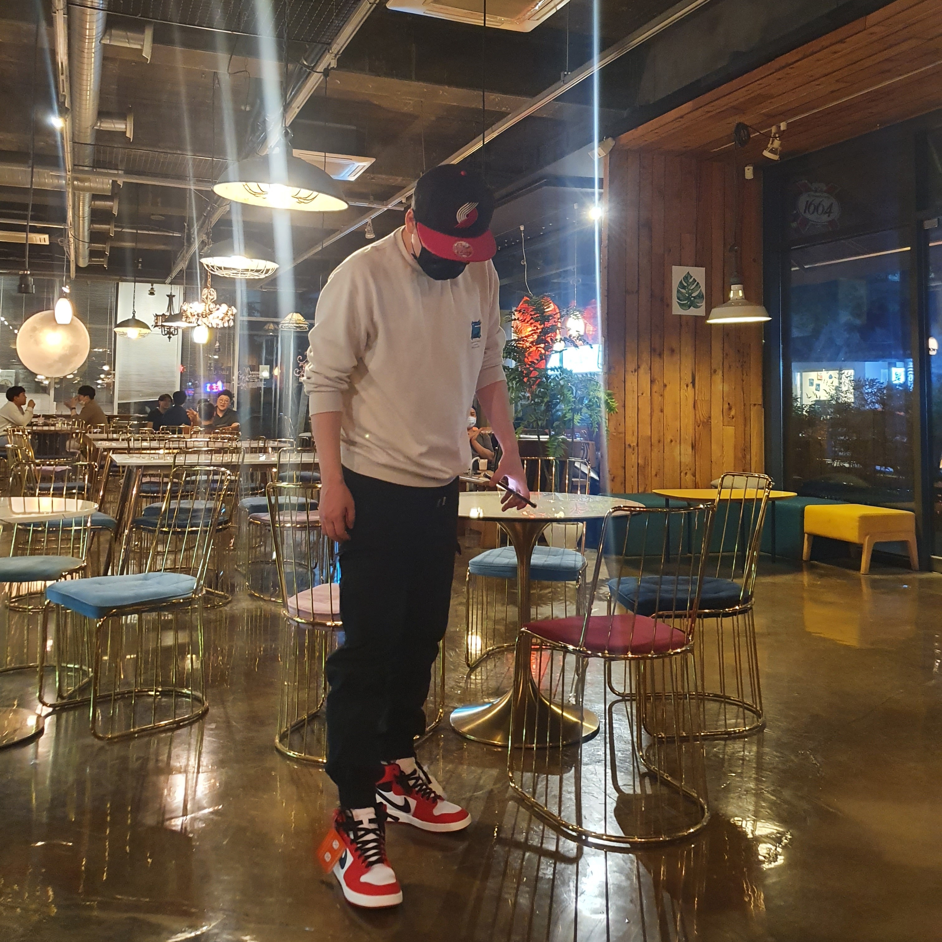 Jordan 1 KO Chicago 2021 착용 스타일 - 1