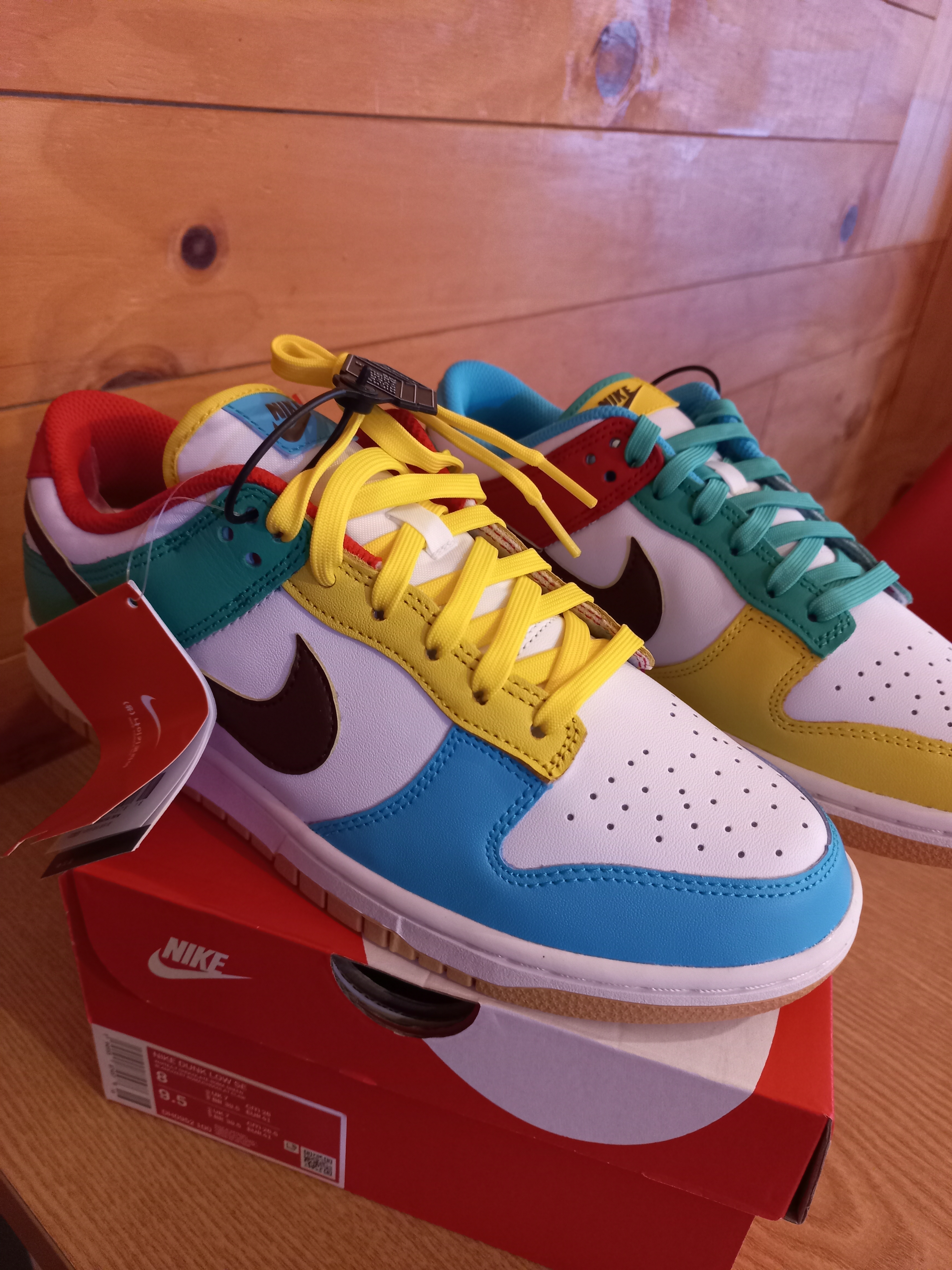 Nike Dunk Low SE Free.99 White 착용 스타일 - 2