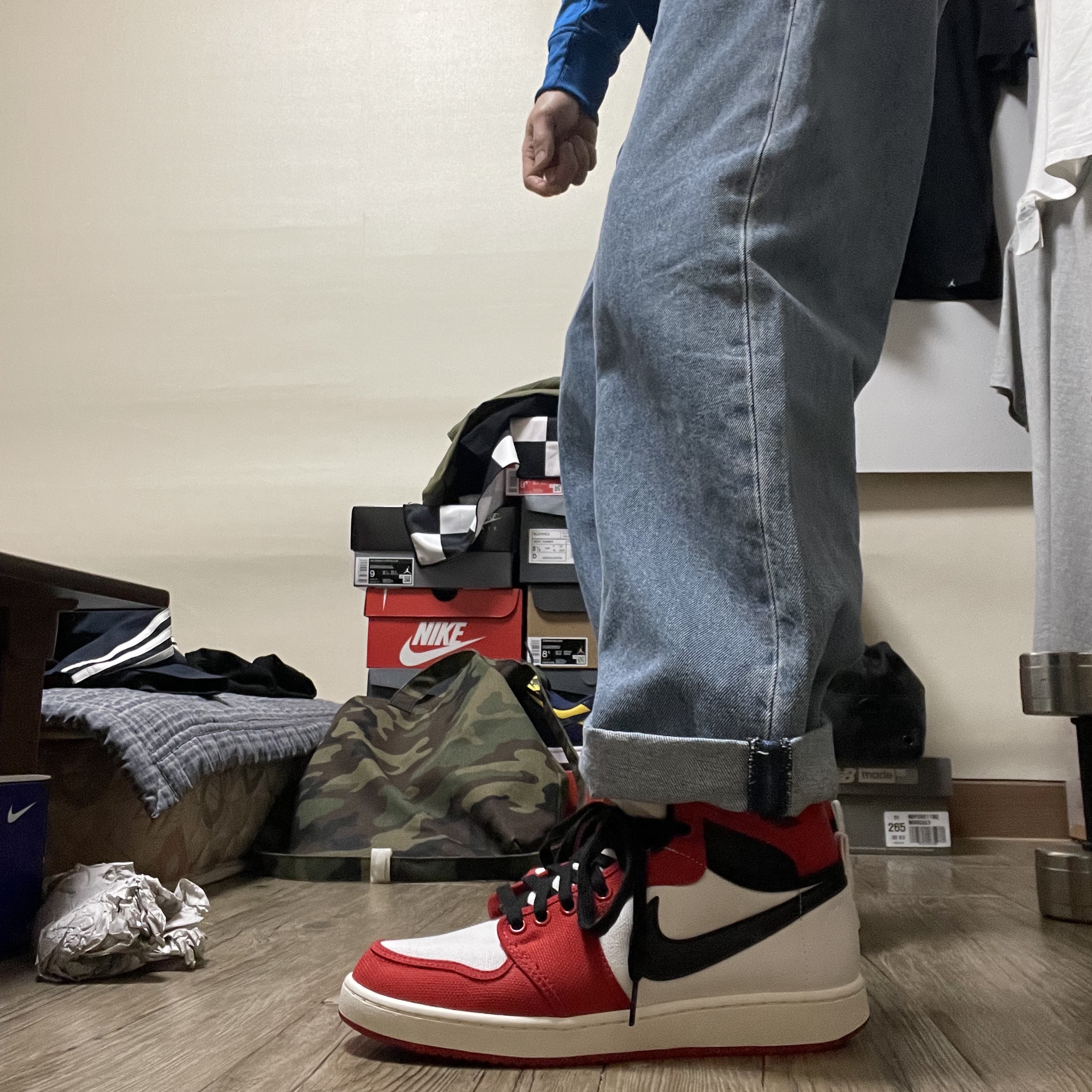 Jordan 1 KO Chicago 2021 착용 스타일 - 1