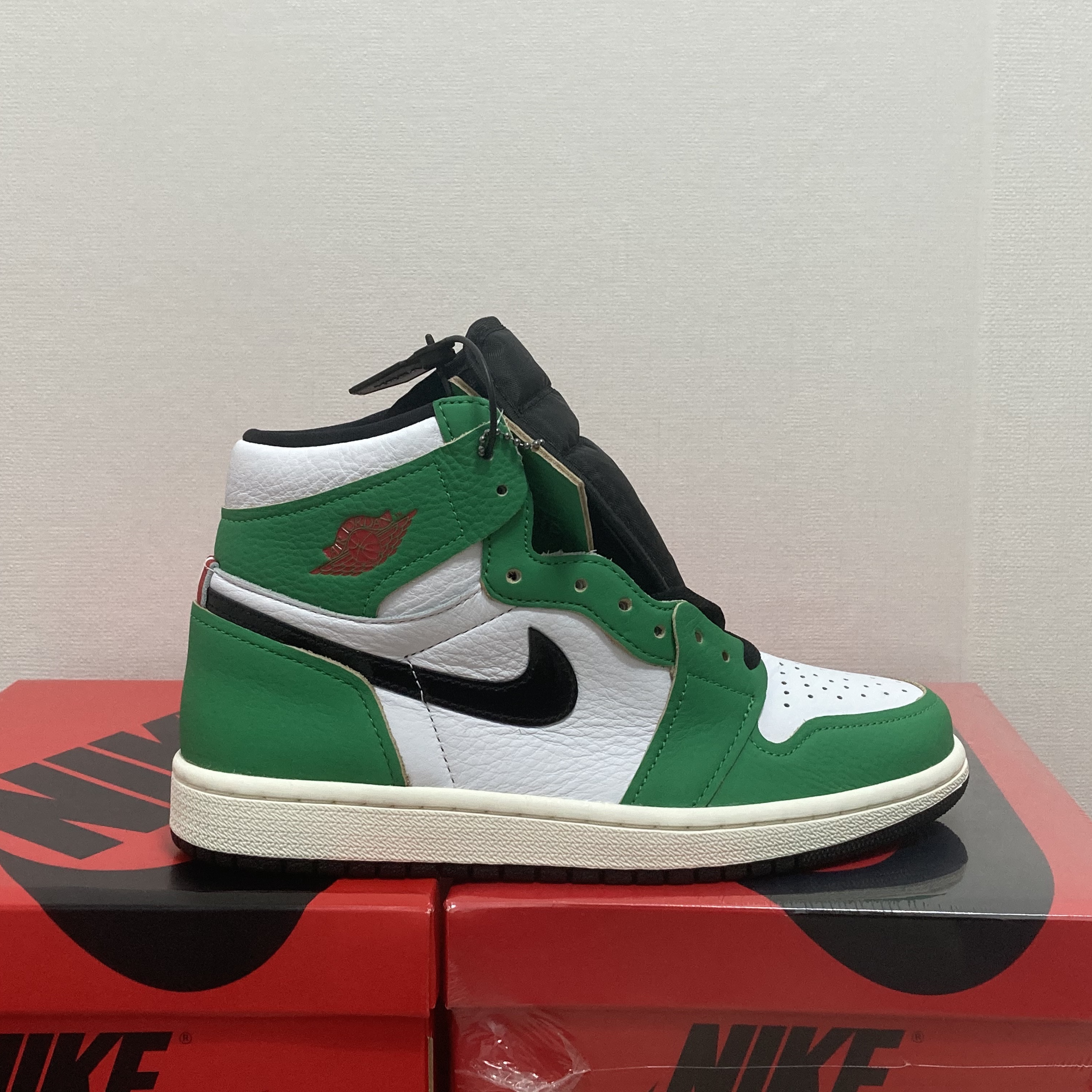 (W) Jordan 1 Retro High OG Lucky Green 착용 스타일