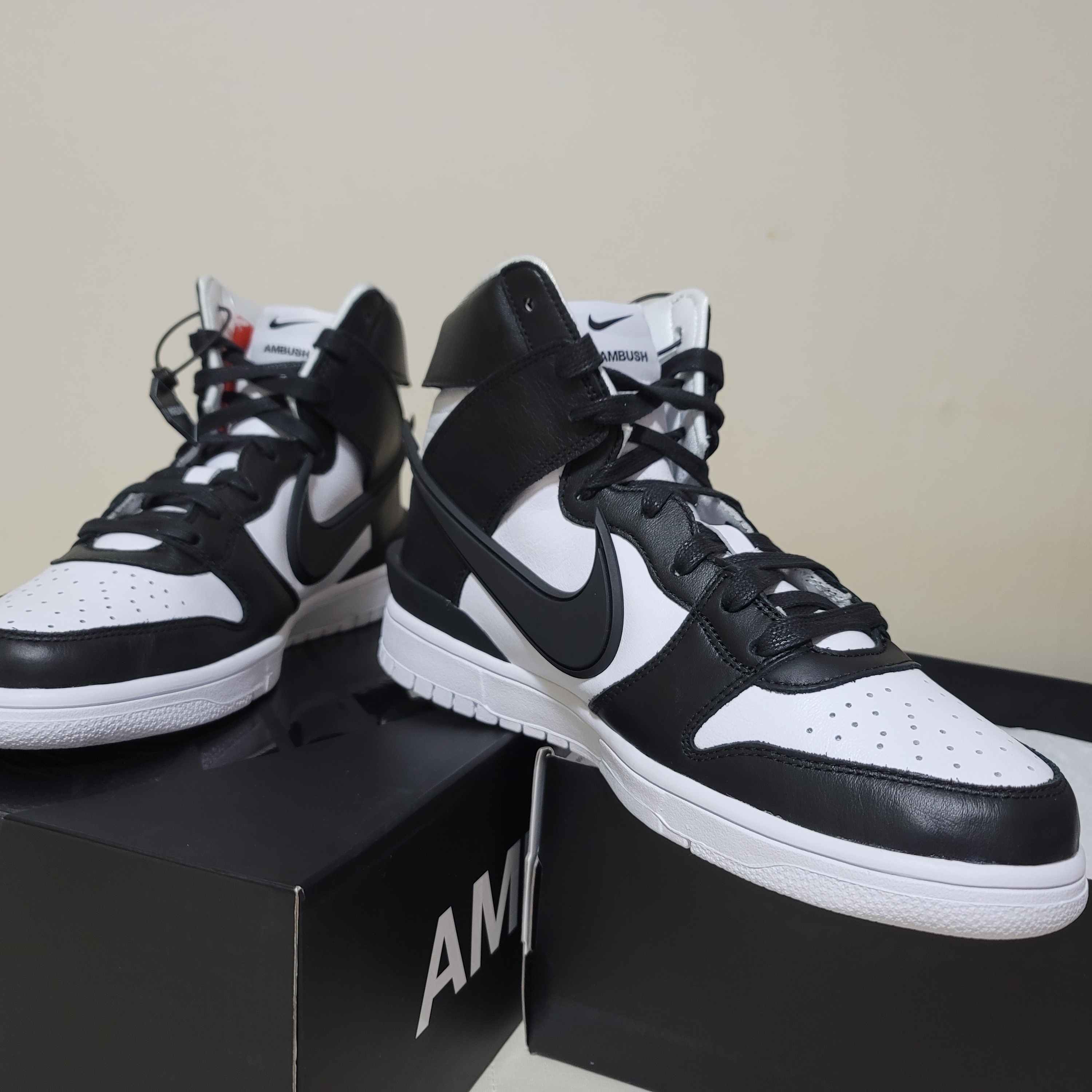 Nike x Ambush Dunk High Black 착용 스타일 - 4