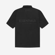 Essentials Short Sleeve Polo Black - 21SS