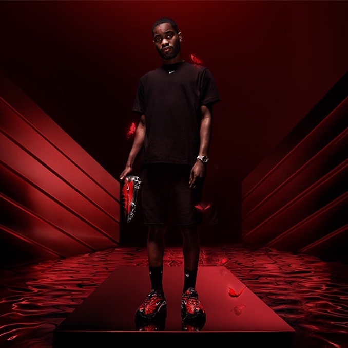 Nike x Skepta Air Max Tailwind 5 Bloody Chrome 착용 스타일 - 5