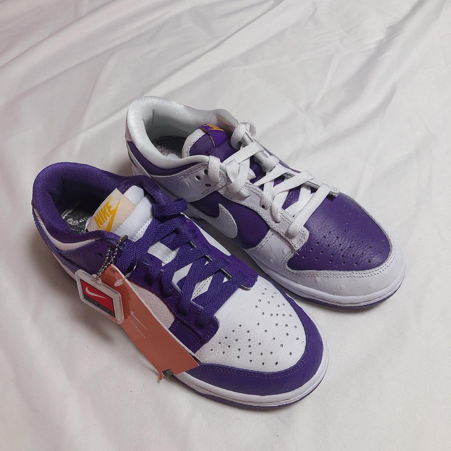 (W) Nike Dunk Low SE Flip 착용 스타일 - 4