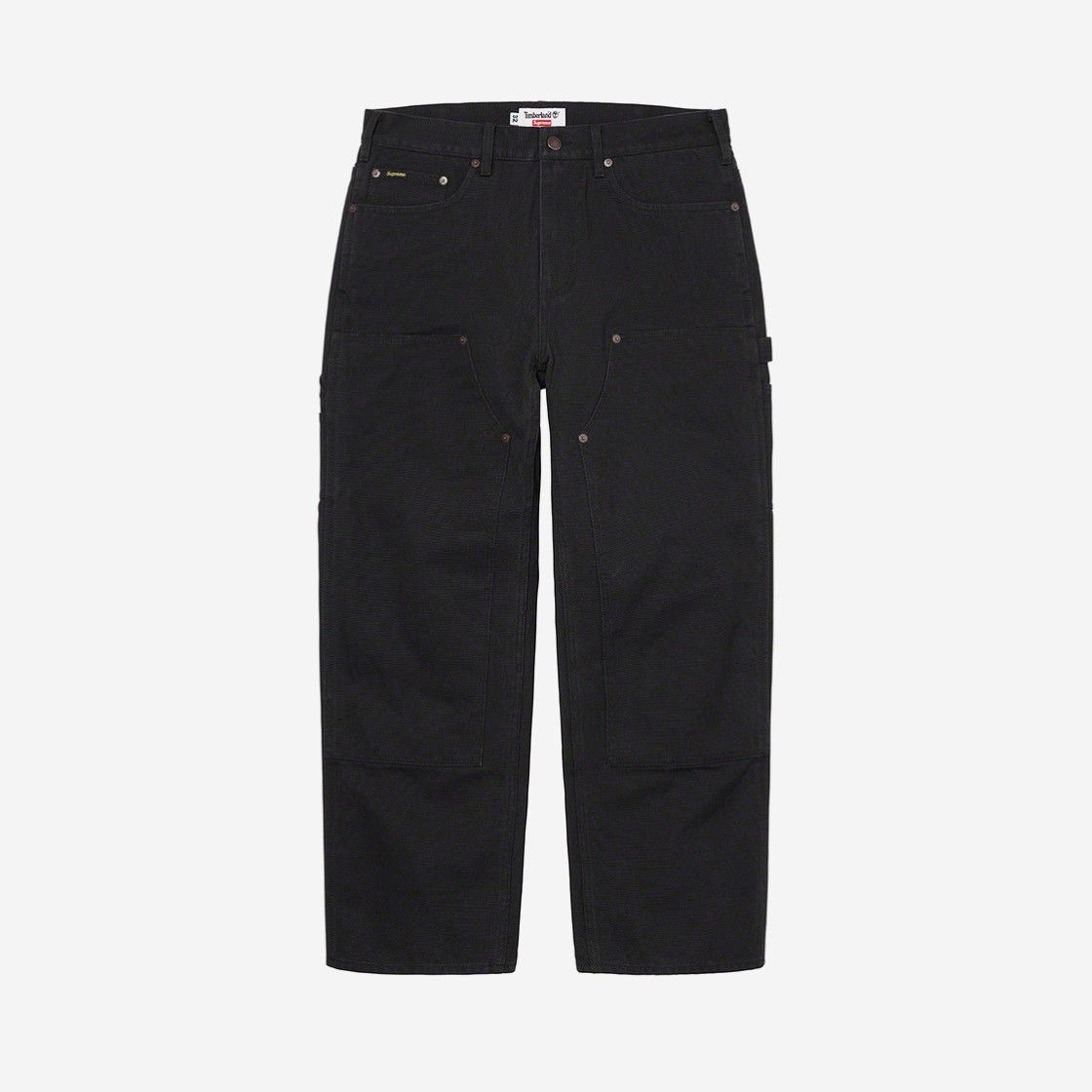 Supreme x Timberland Double Knee Painter Pants Black - 21SS 상세 이미지 1