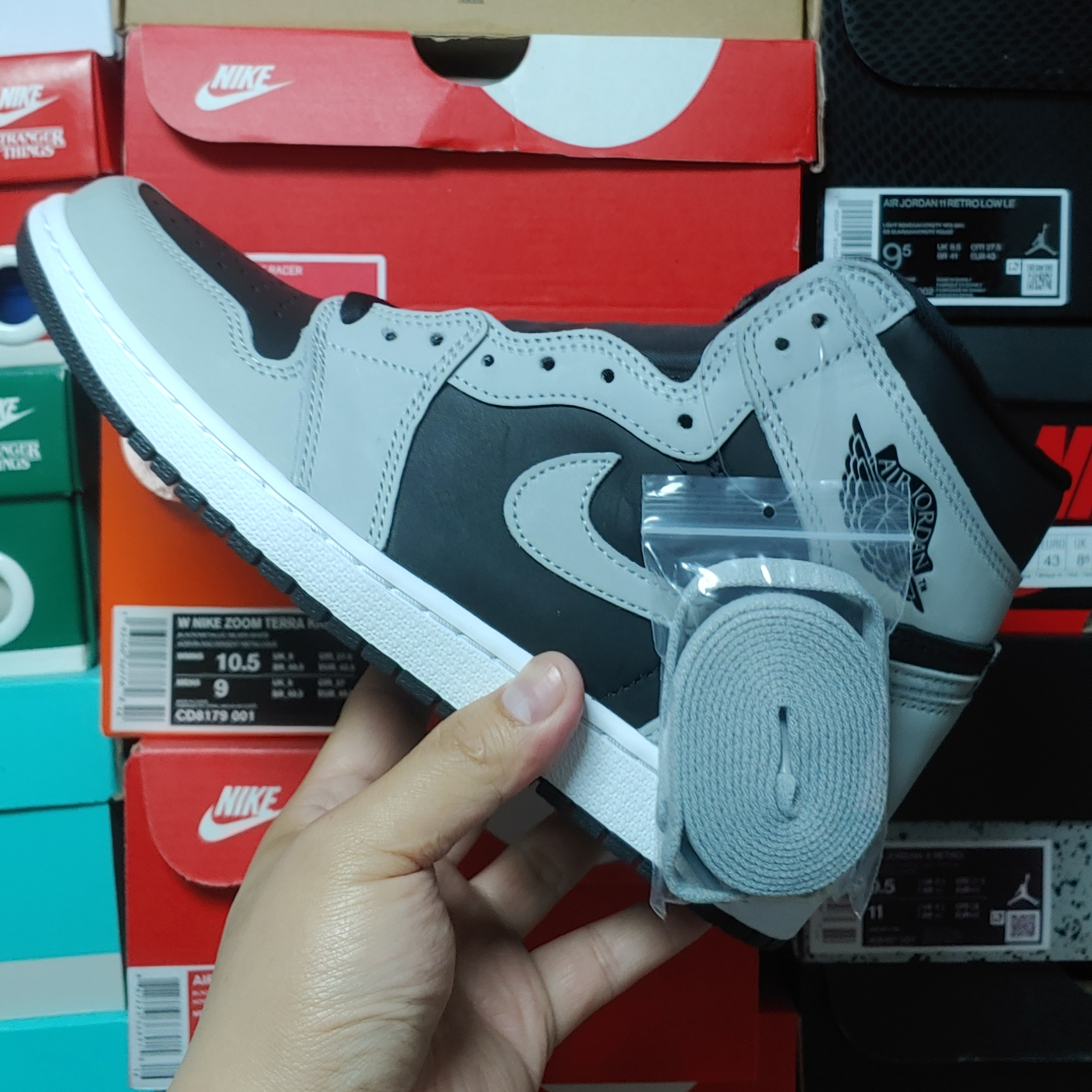Jordan 1 Retro High OG Shadow 2.0 착용 스타일 - 1