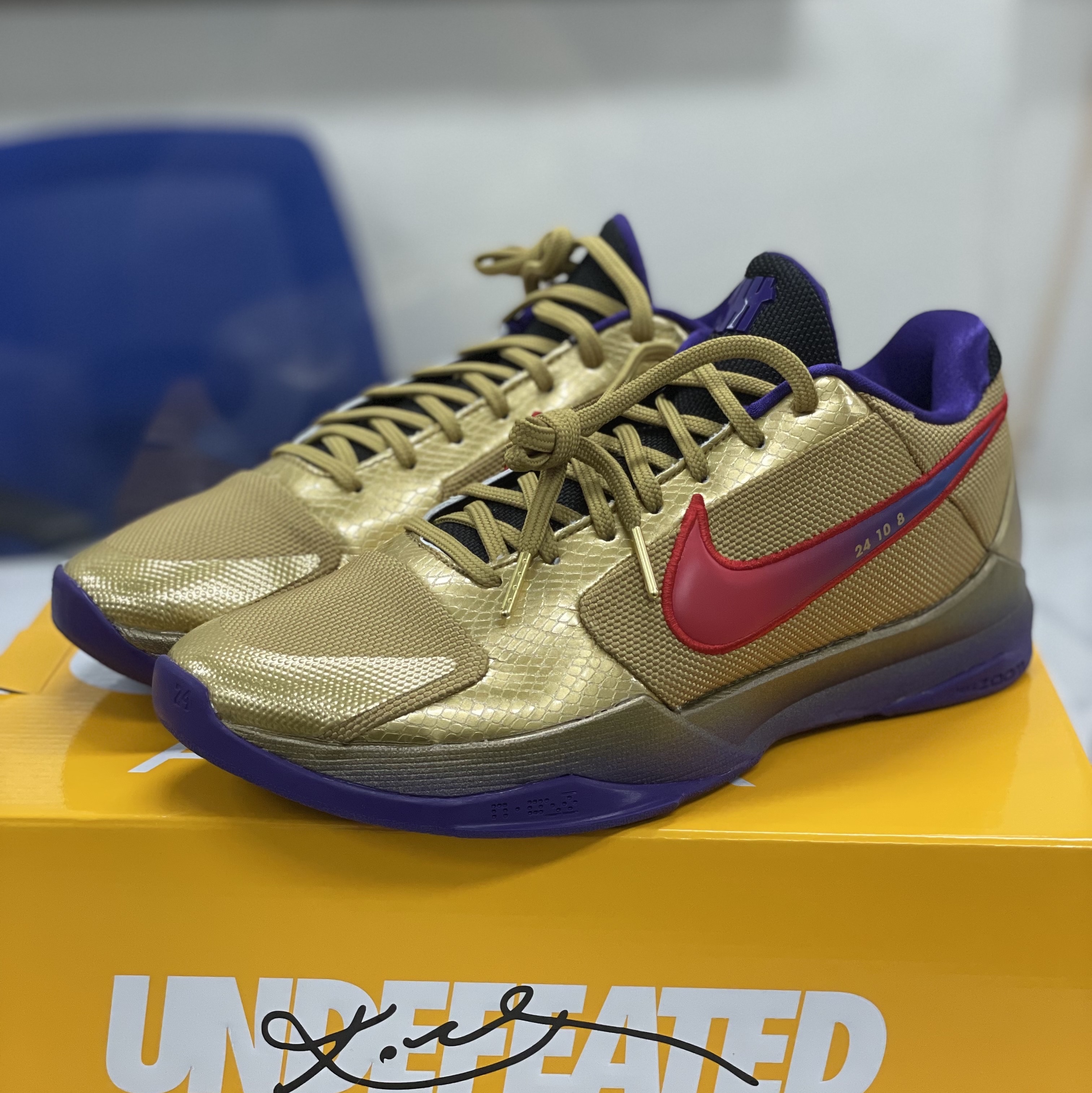 Nike x Undefeated Kobe 5 Protro Hall of Fame 착용 스타일 - 2
