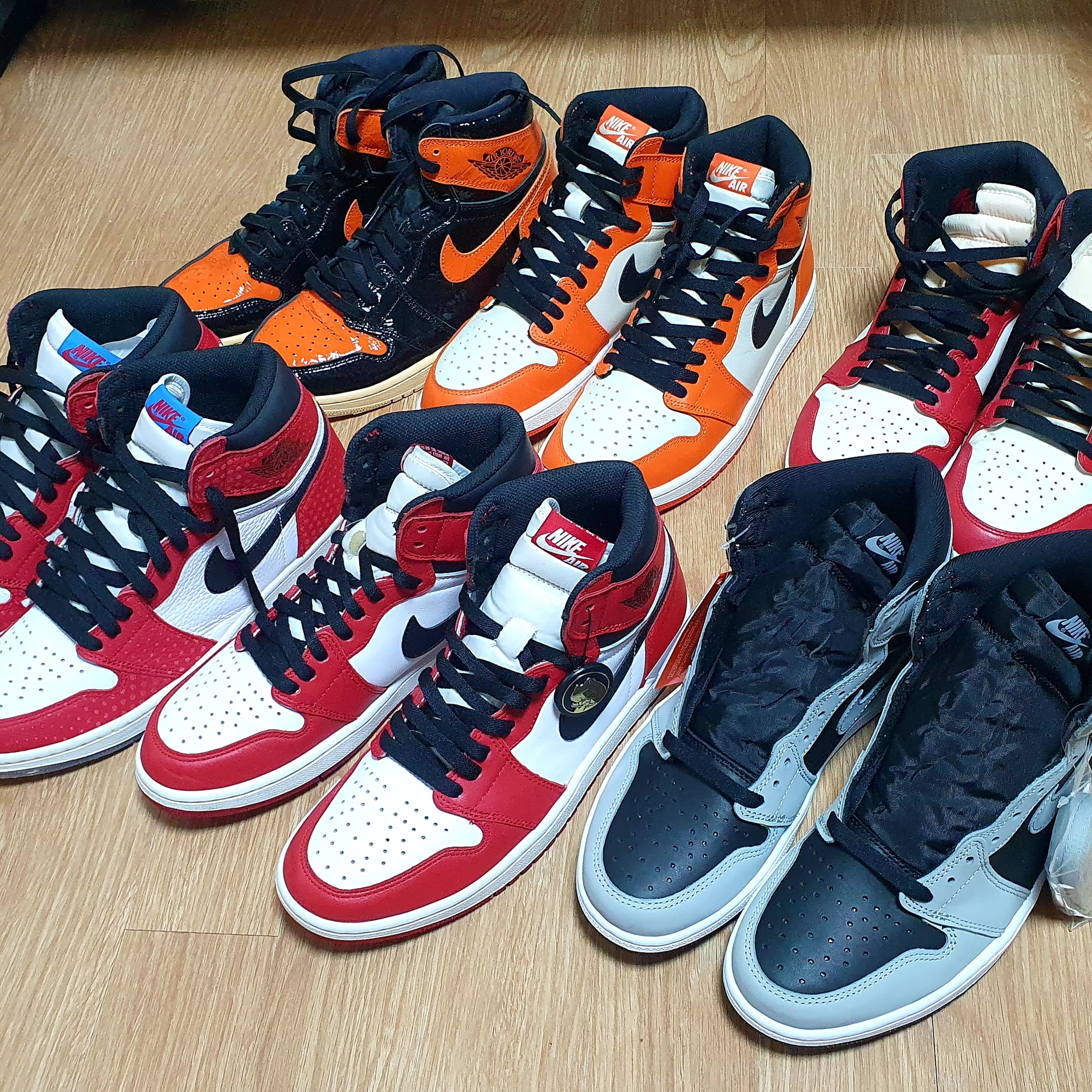 Jordan 1 Retro High OG Shadow 2.0, Jordan 1 Retro High OG Chicago 2015 착용 스타일