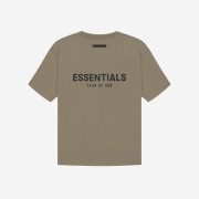 Essentials T-Shirt Taupe - 21SS