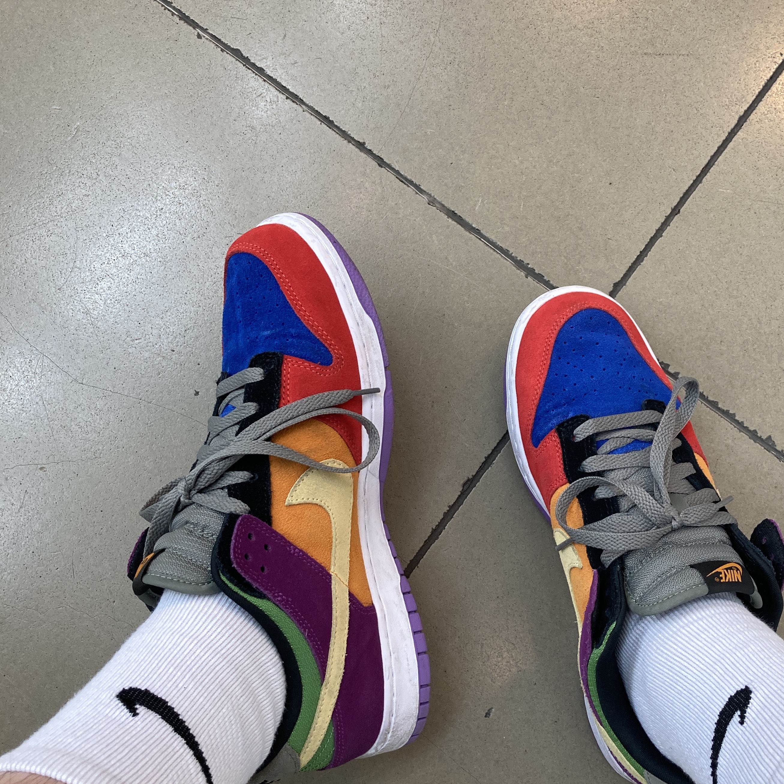 Nike Dunk Low SP Retro Viotech 2019 착용 스타일