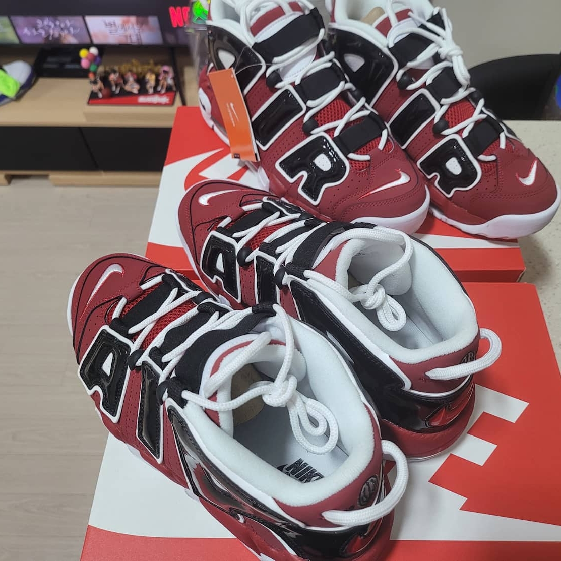 Nike Air More Uptempo 96 Bulls 2021 착용 스타일
