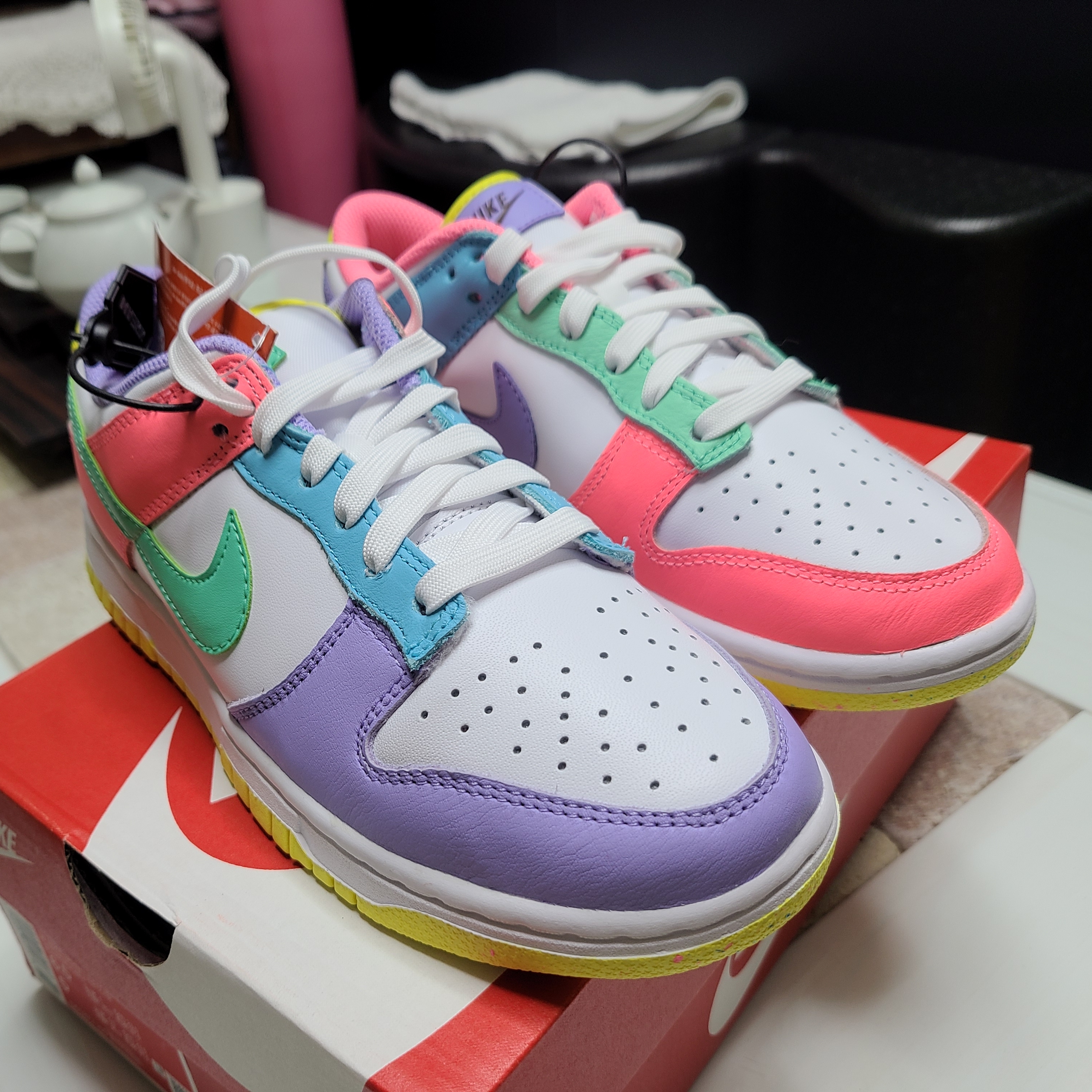 (W) Nike Dunk Low SE Candy 착용 스타일