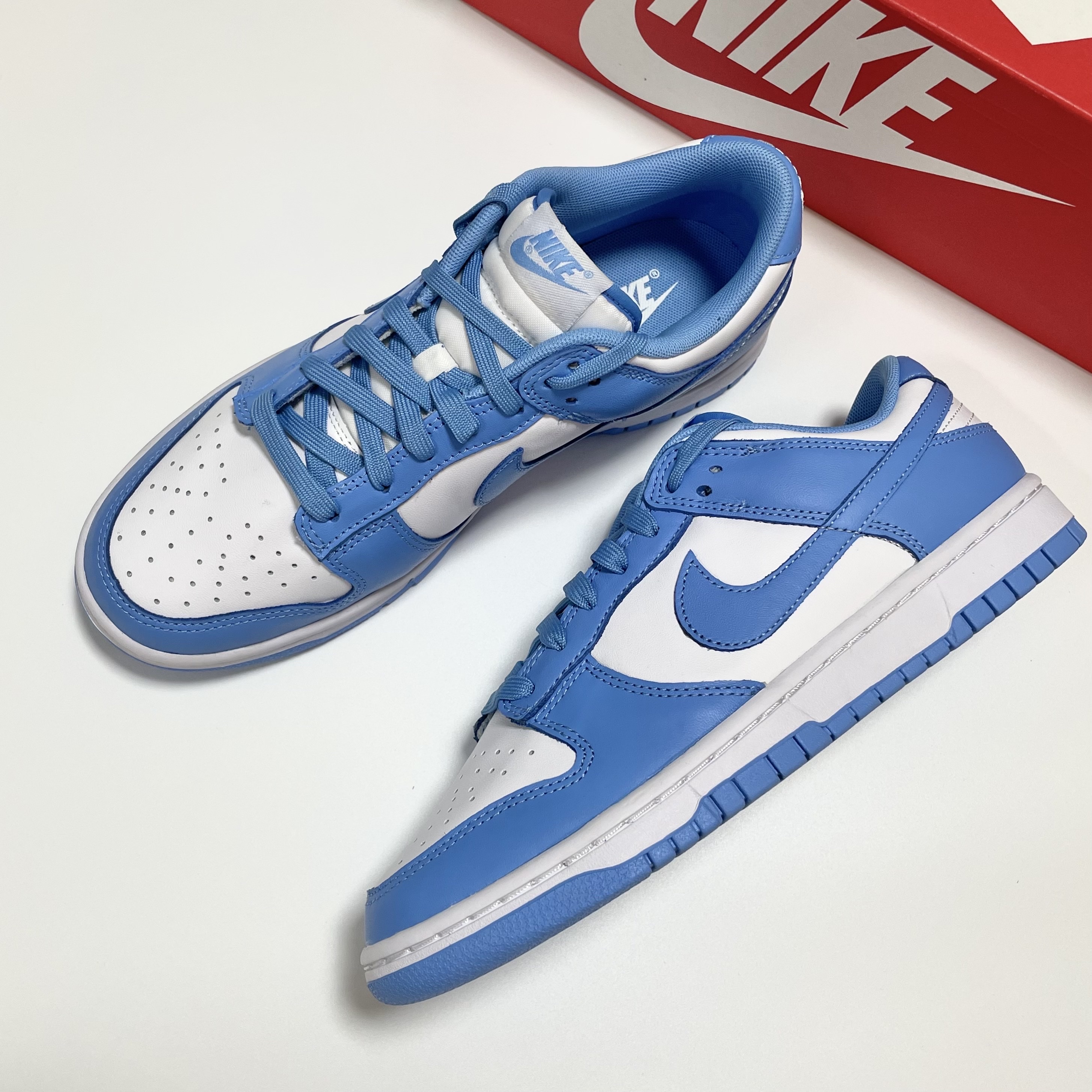 Nike Dunk Low Retro University Blue 착용 스타일