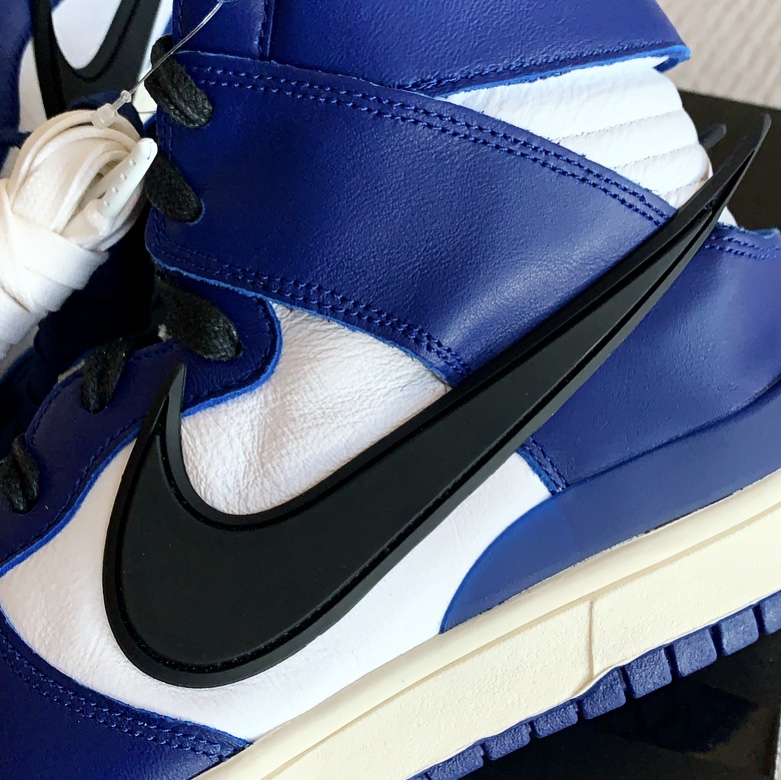Nike x Ambush Dunk High Deep Royal Blue 착용 스타일 - 4