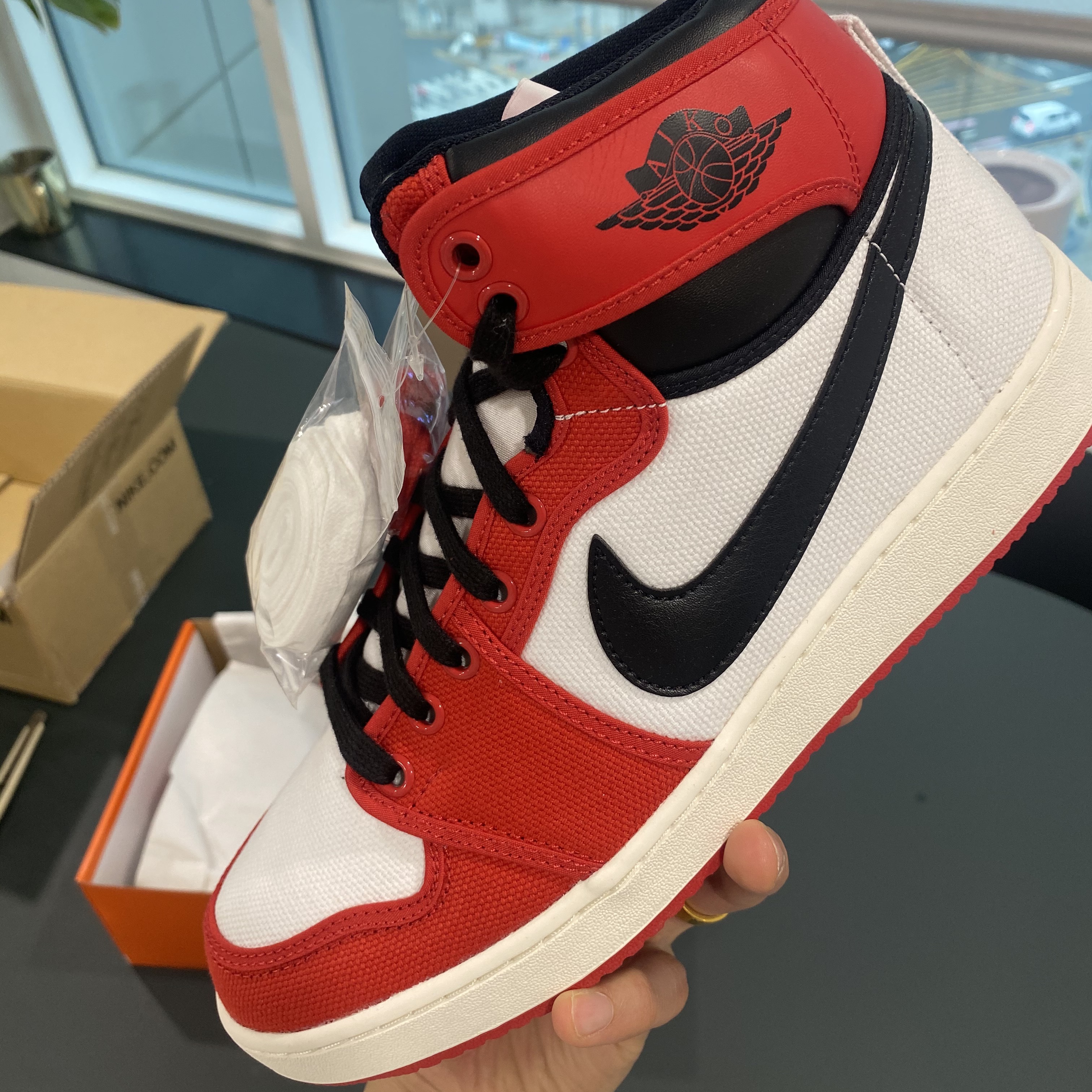 Jordan 1 KO Chicago 2021 착용 스타일 - 1