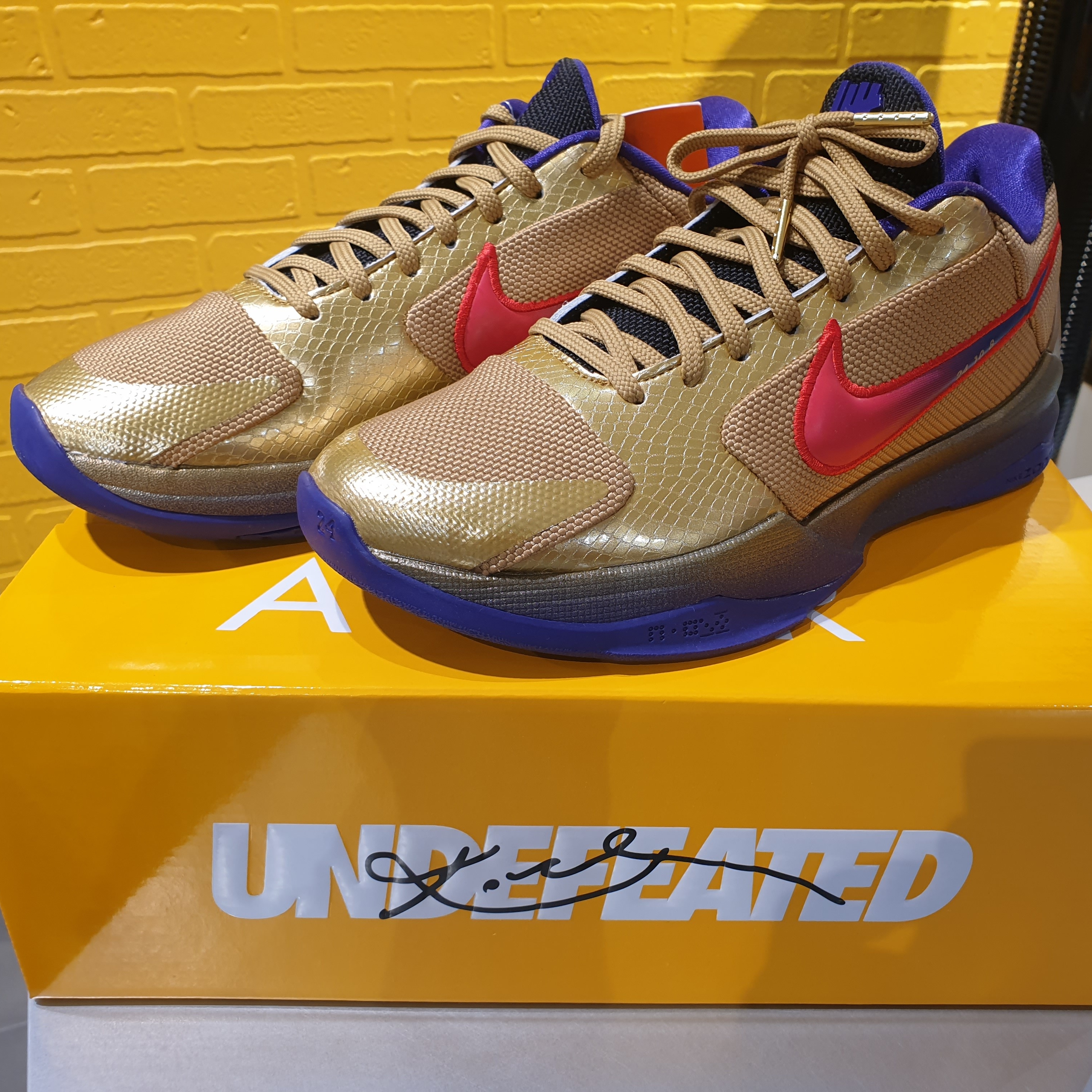 Nike x Undefeated Kobe 5 Protro Hall of Fame 착용 스타일