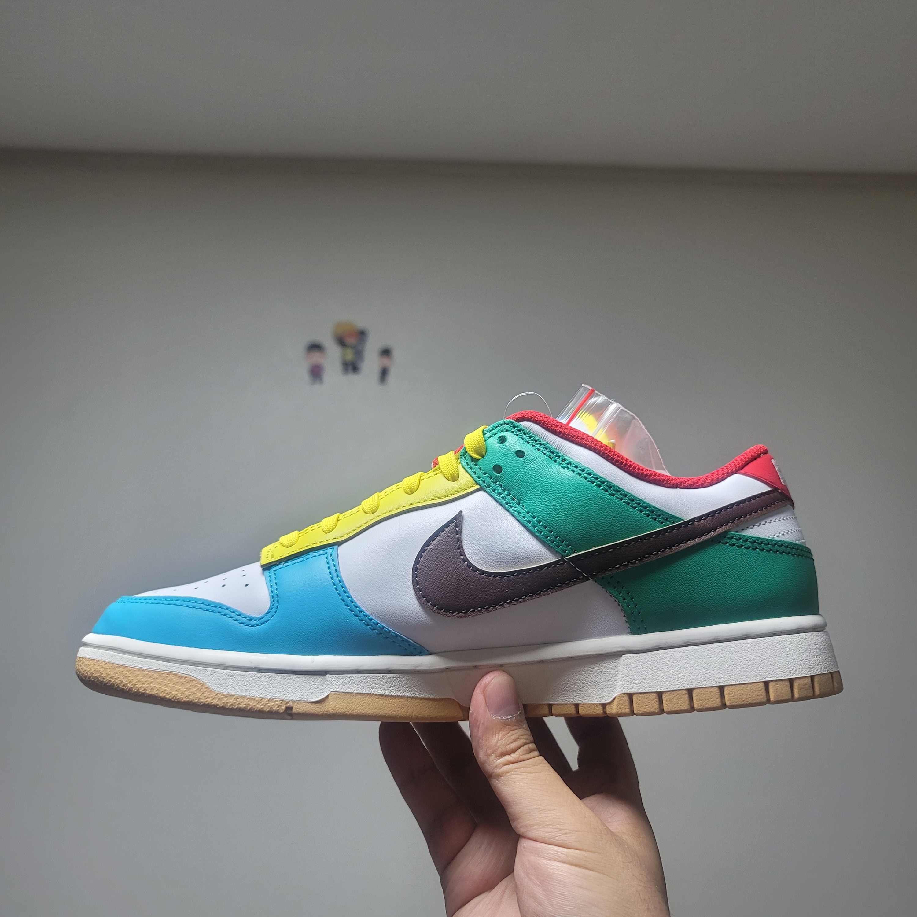 Nike Dunk Low SE Free.99 White ์ฐฉ์ฉ ์คํ์ผ - 3