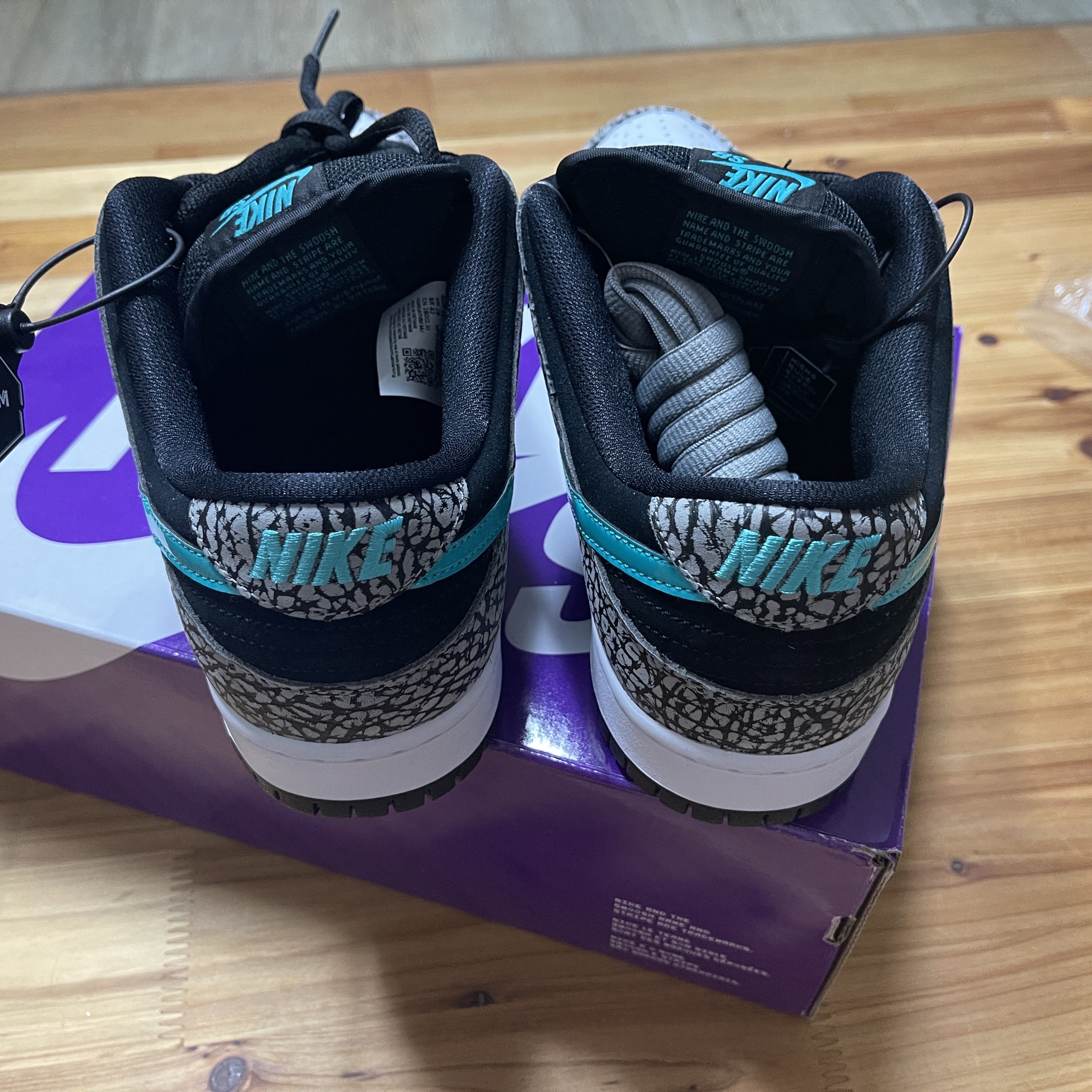 Nike SB Dunk Low Pro Clear Jade 착용 스타일 - 2