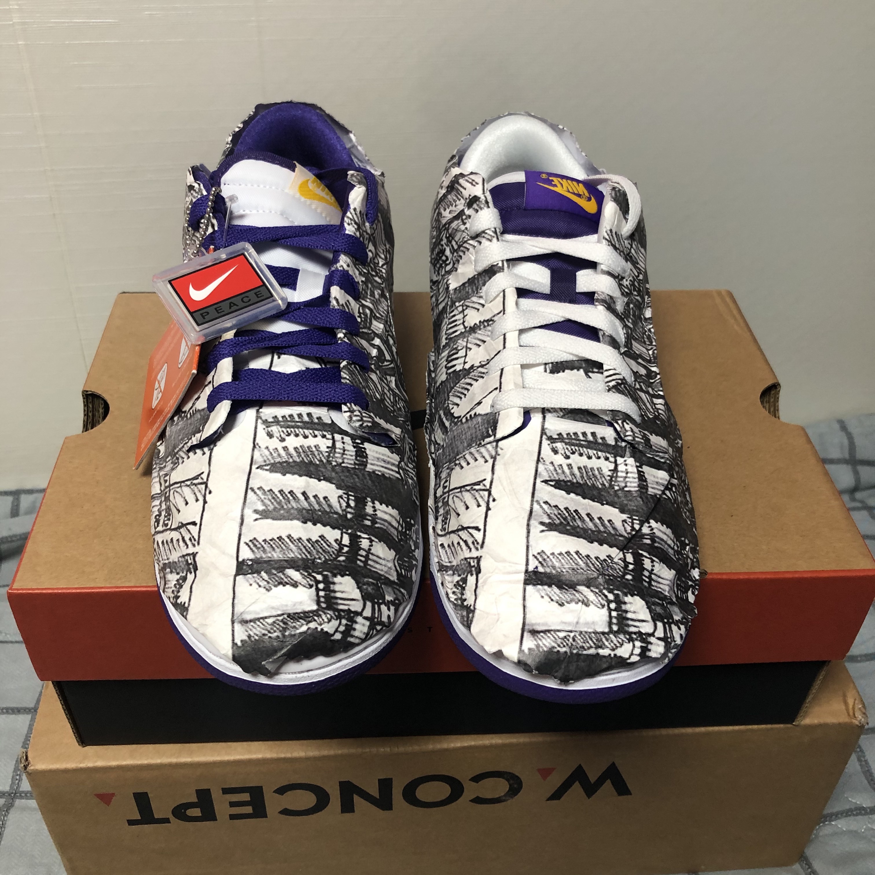 (W) Nike Dunk Low SE Flip 착용 스타일 - 3