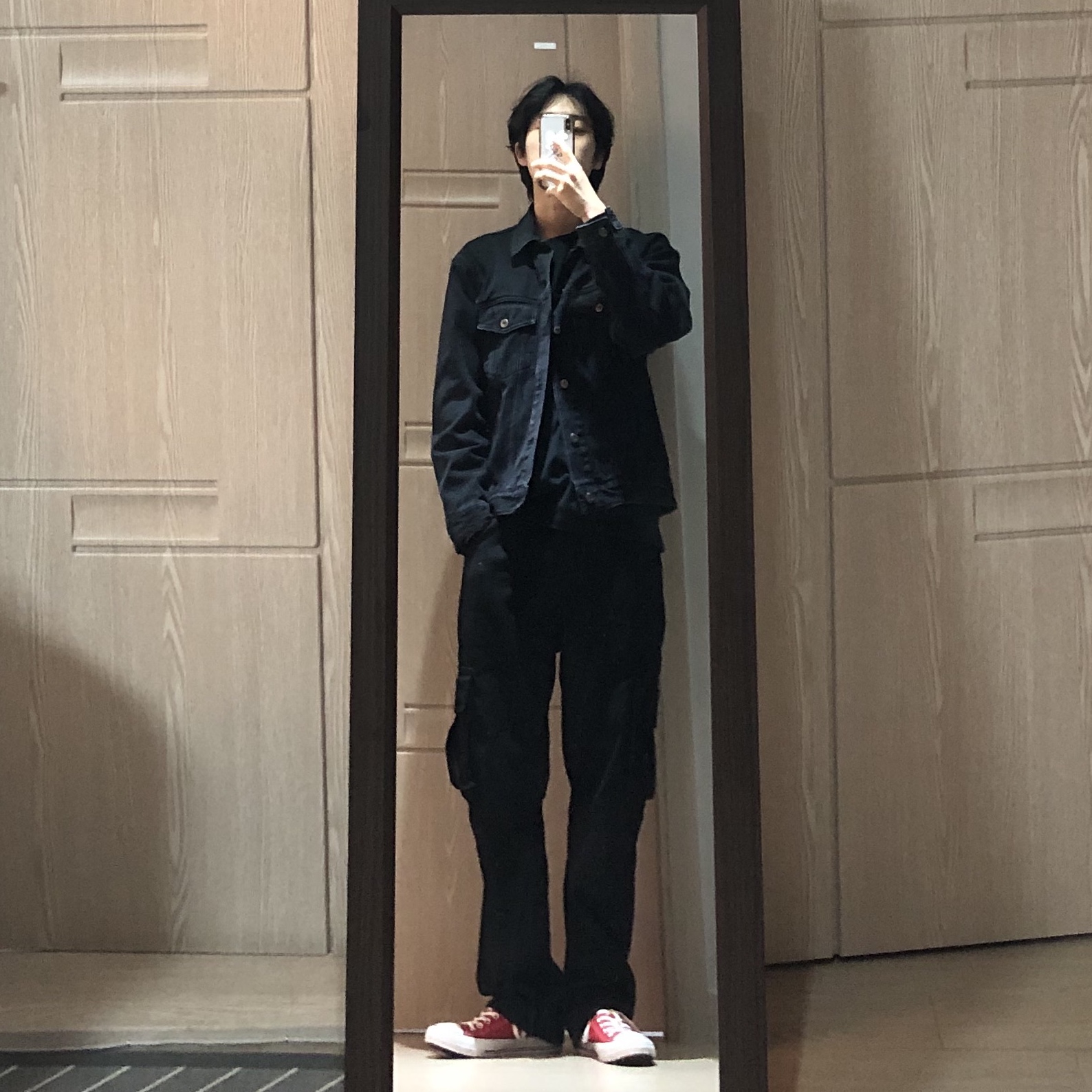 Converse Chuck 70 High Enamel Red 착용 스타일