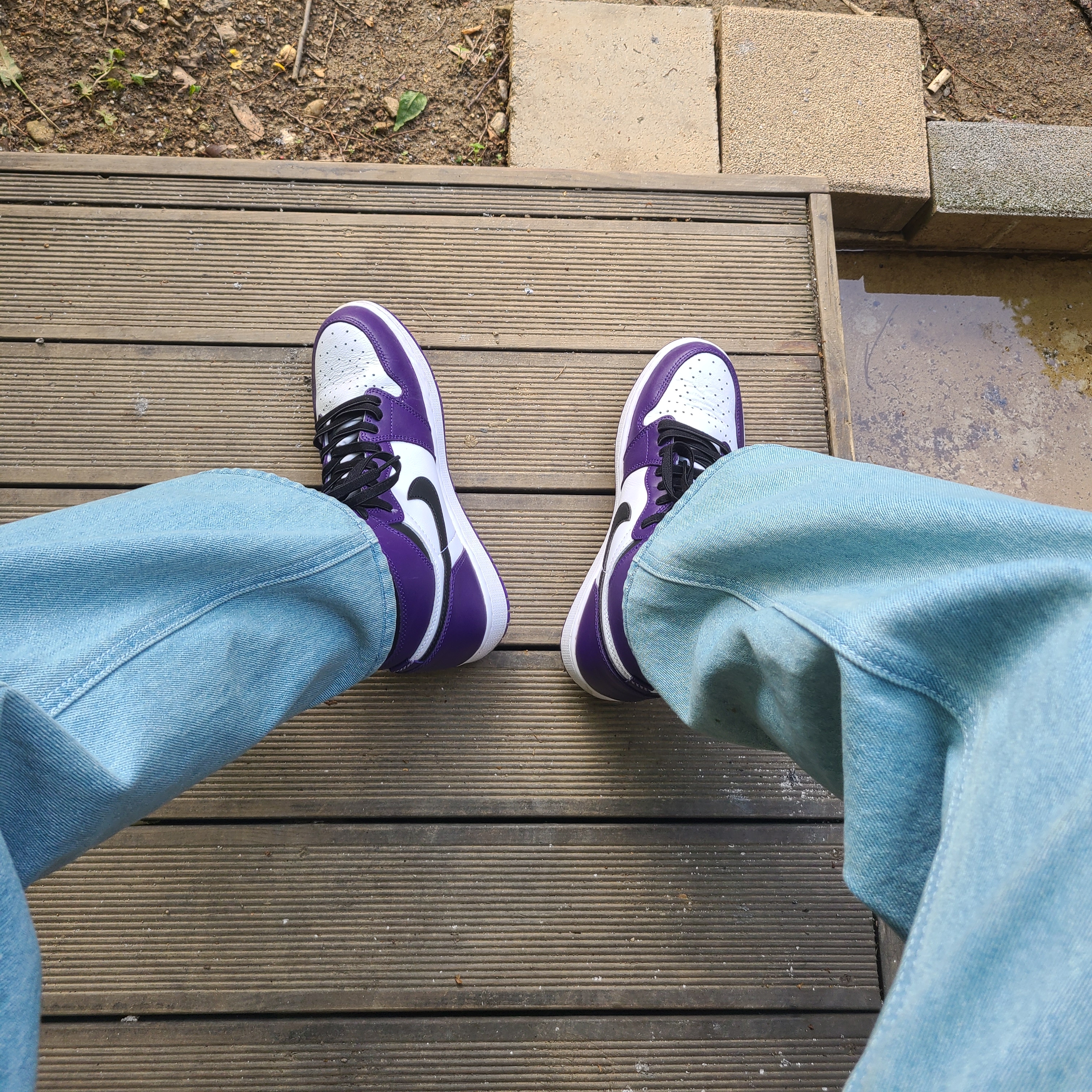Jordan 1 Retro High OG Court Purple 2020 착용 스타일