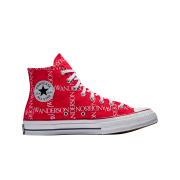 Converse x JW Anderson Chuck 70 Hi Grid Red