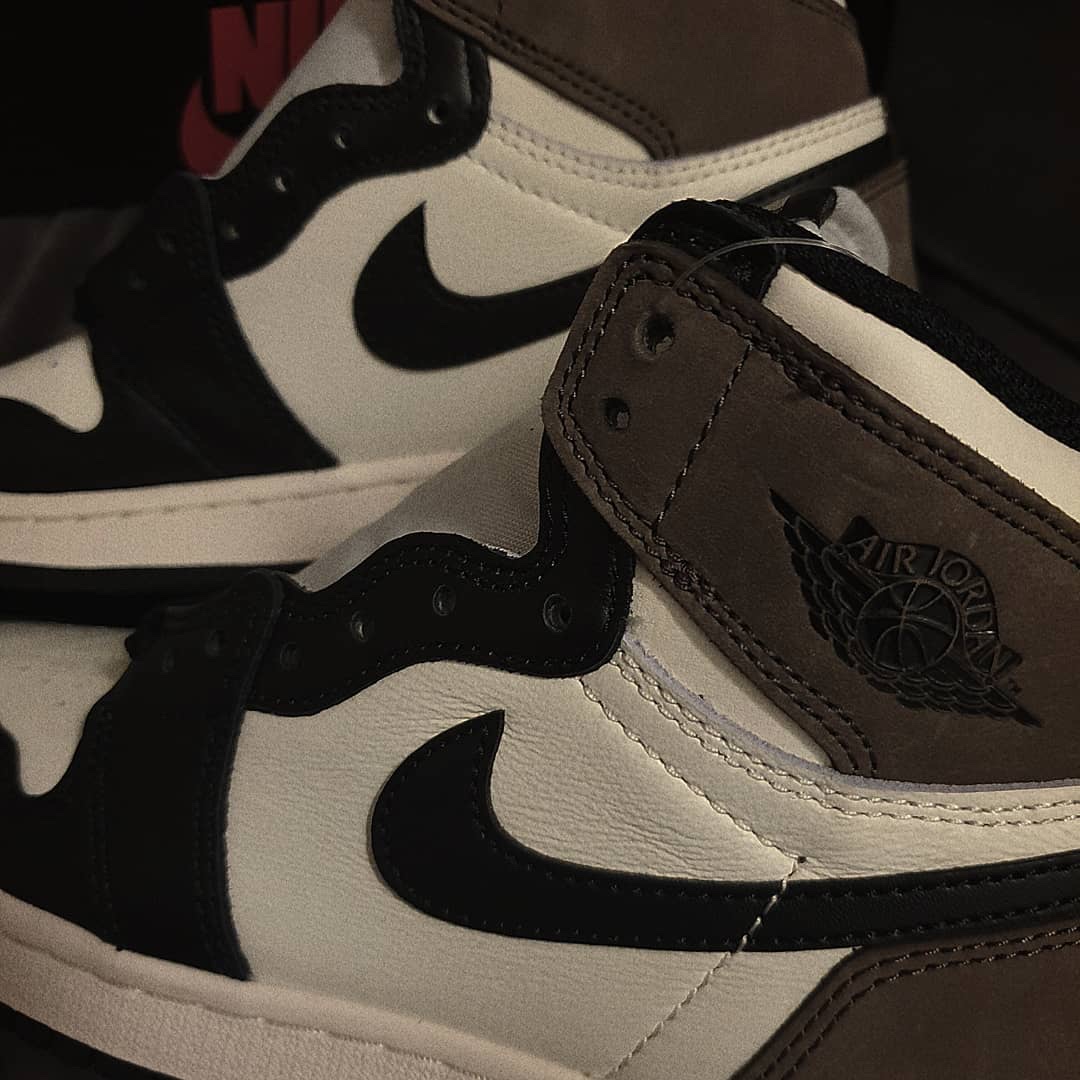 Jordan 1 Retro High OG Black Mocha, (GS) Jordan 1 Retro High OG Black Mocha 착용 스타일