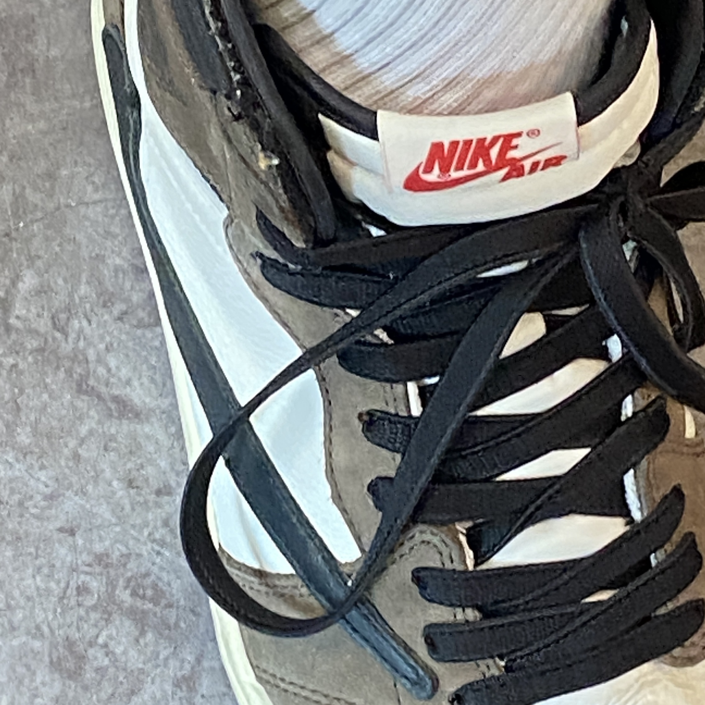Jordan 1 x Travis Scott Retro High OG SP Mocha 착용 스타일