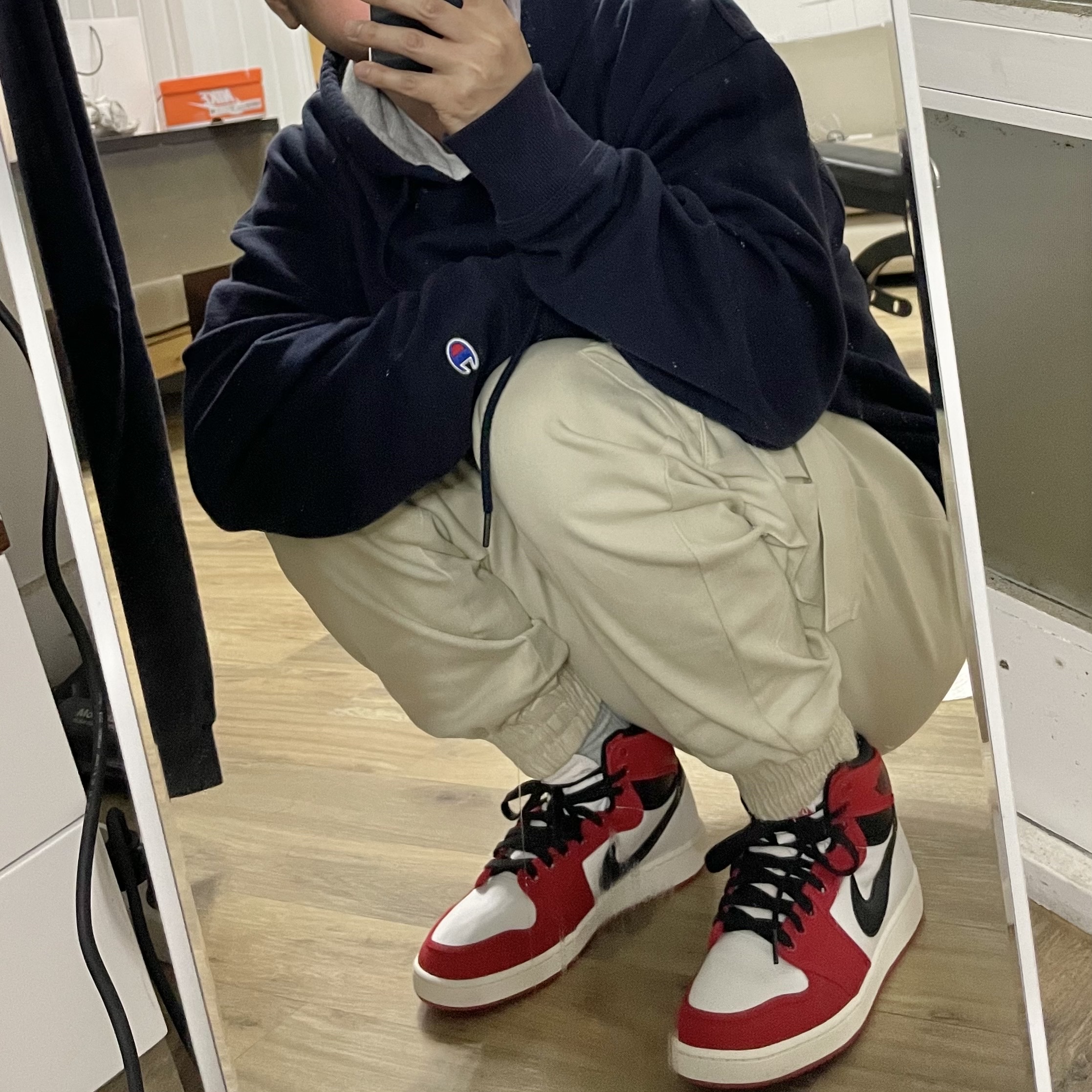 Jordan 1 KO Chicago 2021 착용 스타일 - 1