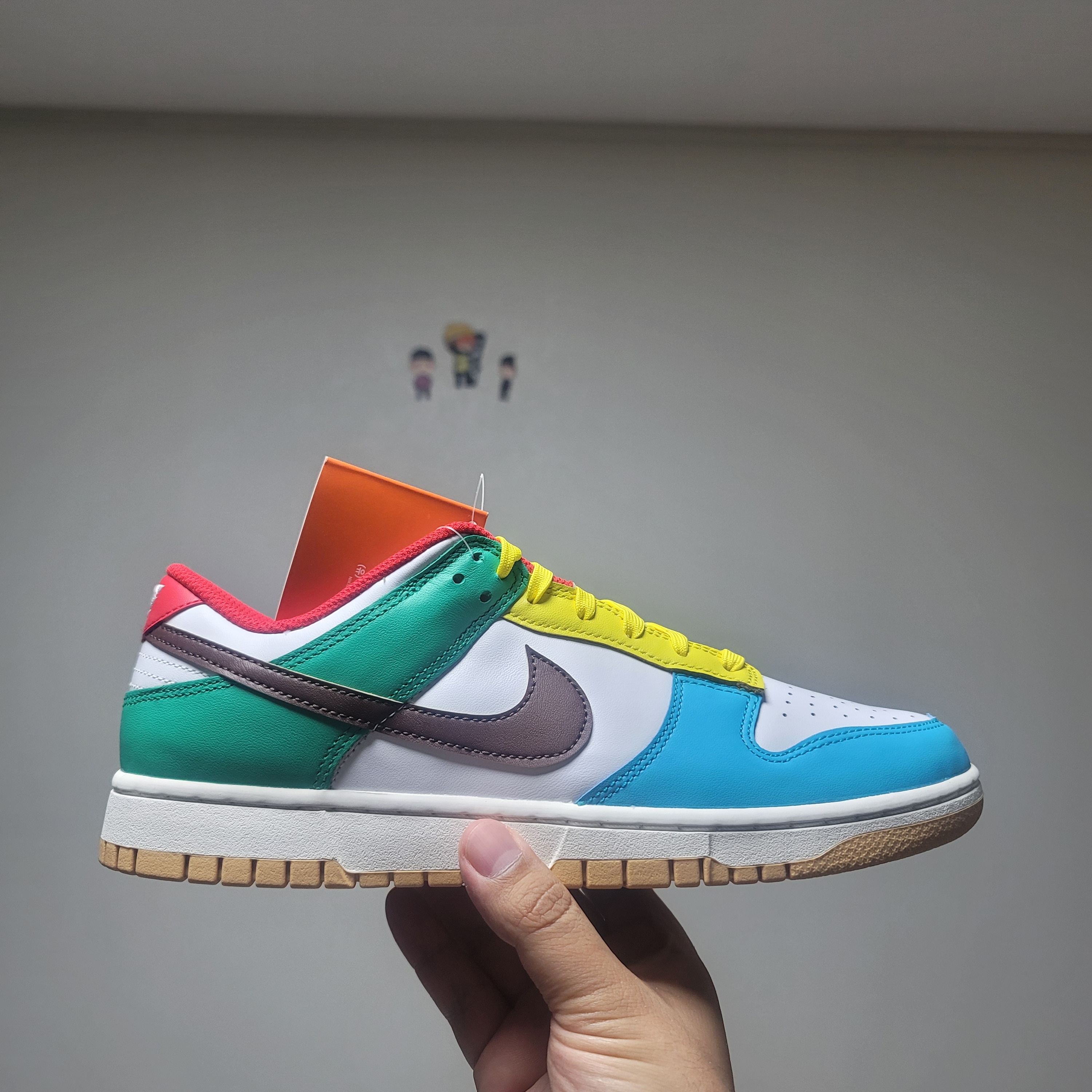 Nike Dunk Low SE Free.99 White ์ฐฉ์ฉ ์คํ์ผ - 2