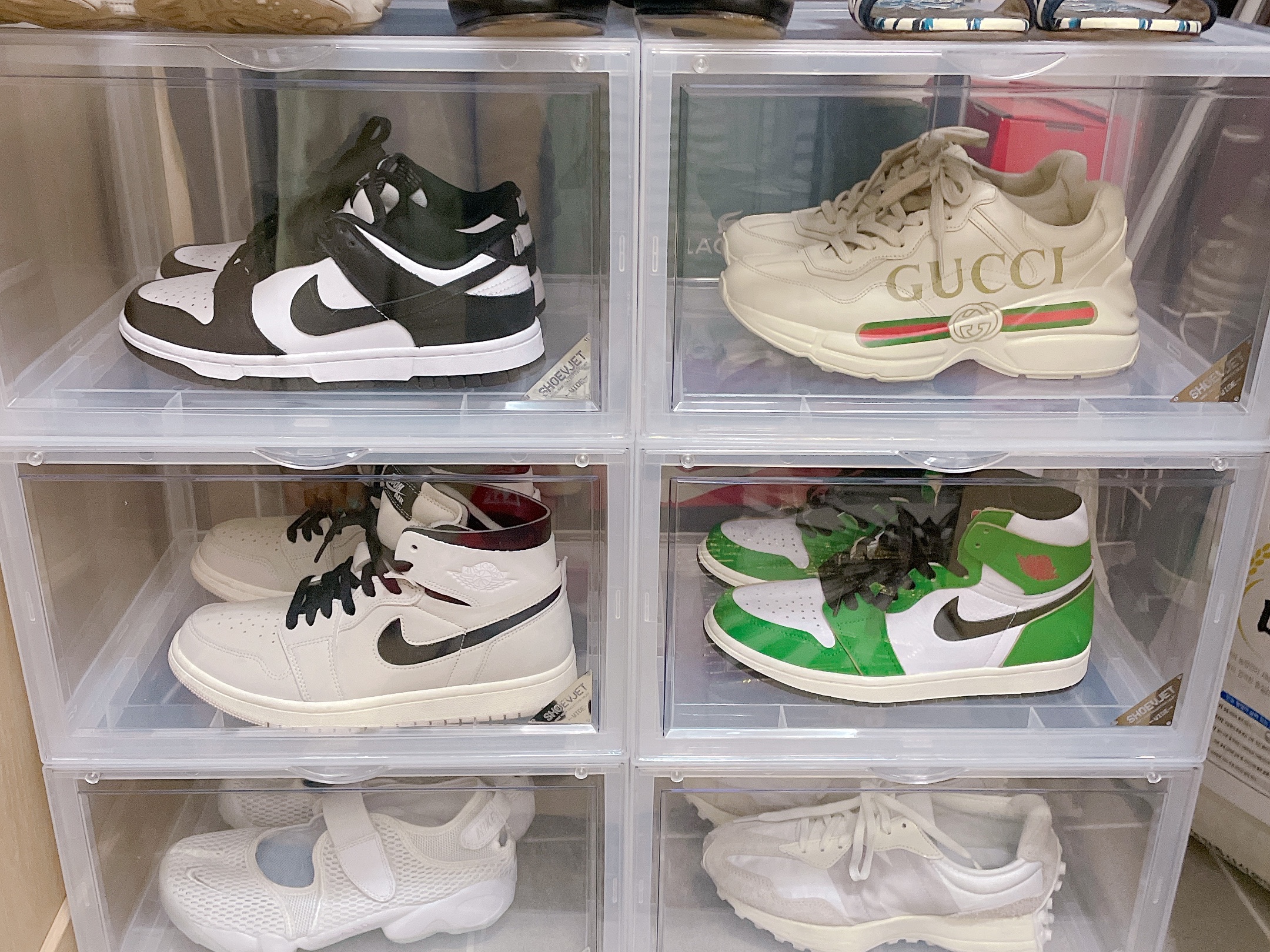 (W) Jordan 1 Retro High OG Lucky Green, (W) Jordan 1 Zoom Air CMFT Summit Sail 착용 스타일 - 3