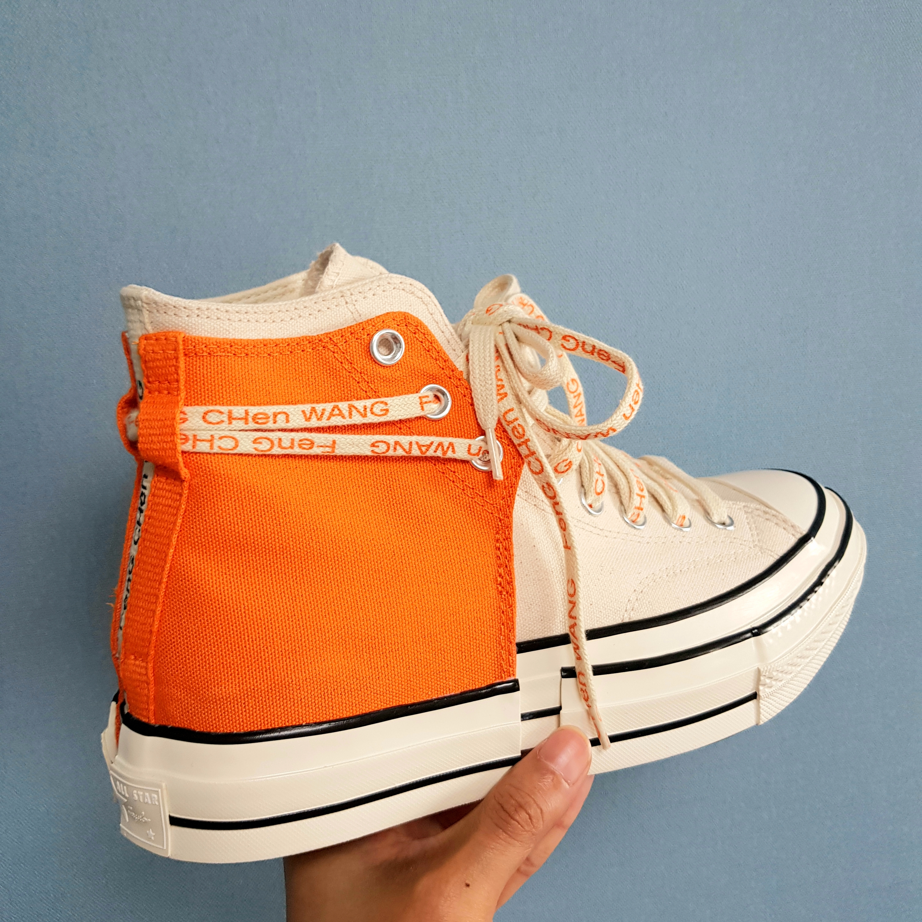 Converse x Feng Chen Wang Chuck 70 2-in-1 Persimmon Orange 착용 스타일 - 2