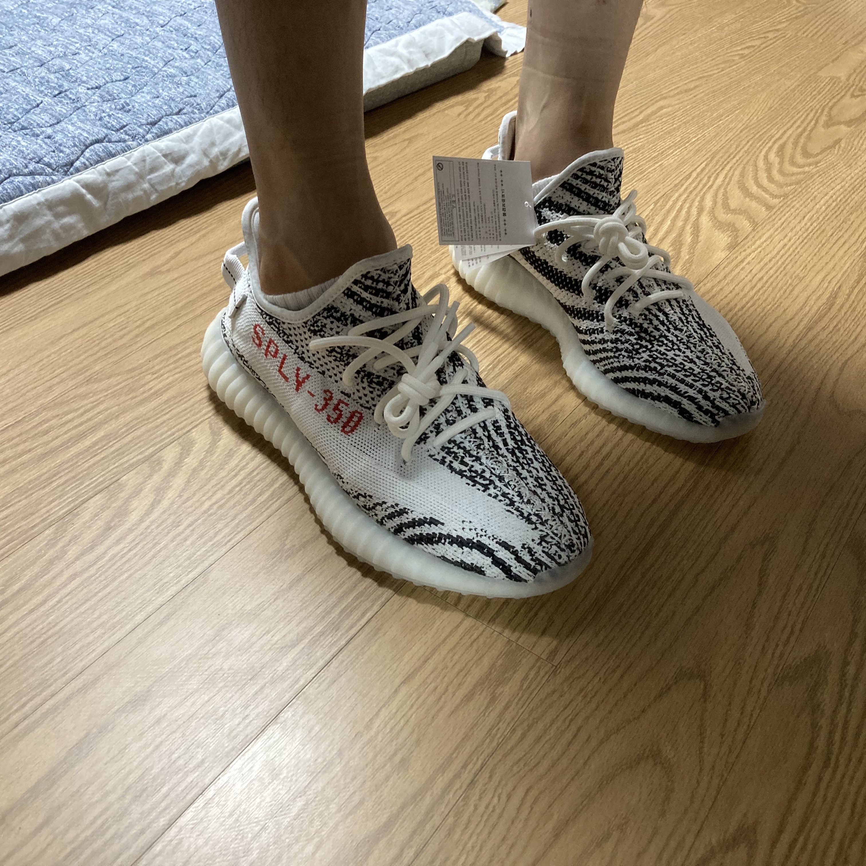 Adidas Yeezy Boost 350 V2 Zebra 2017/2019/2020 착용 스타일