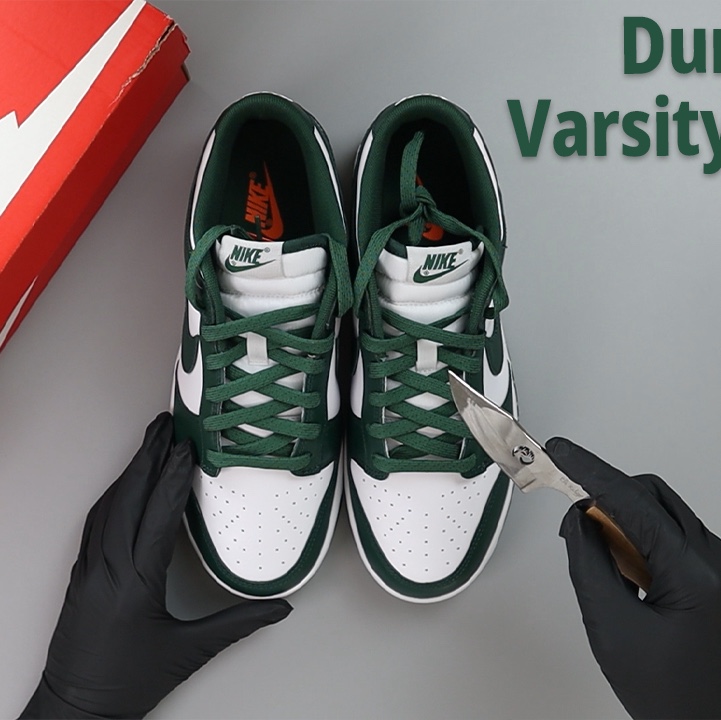 Nike Dunk Low Retro Varsity Green 착용 스타일