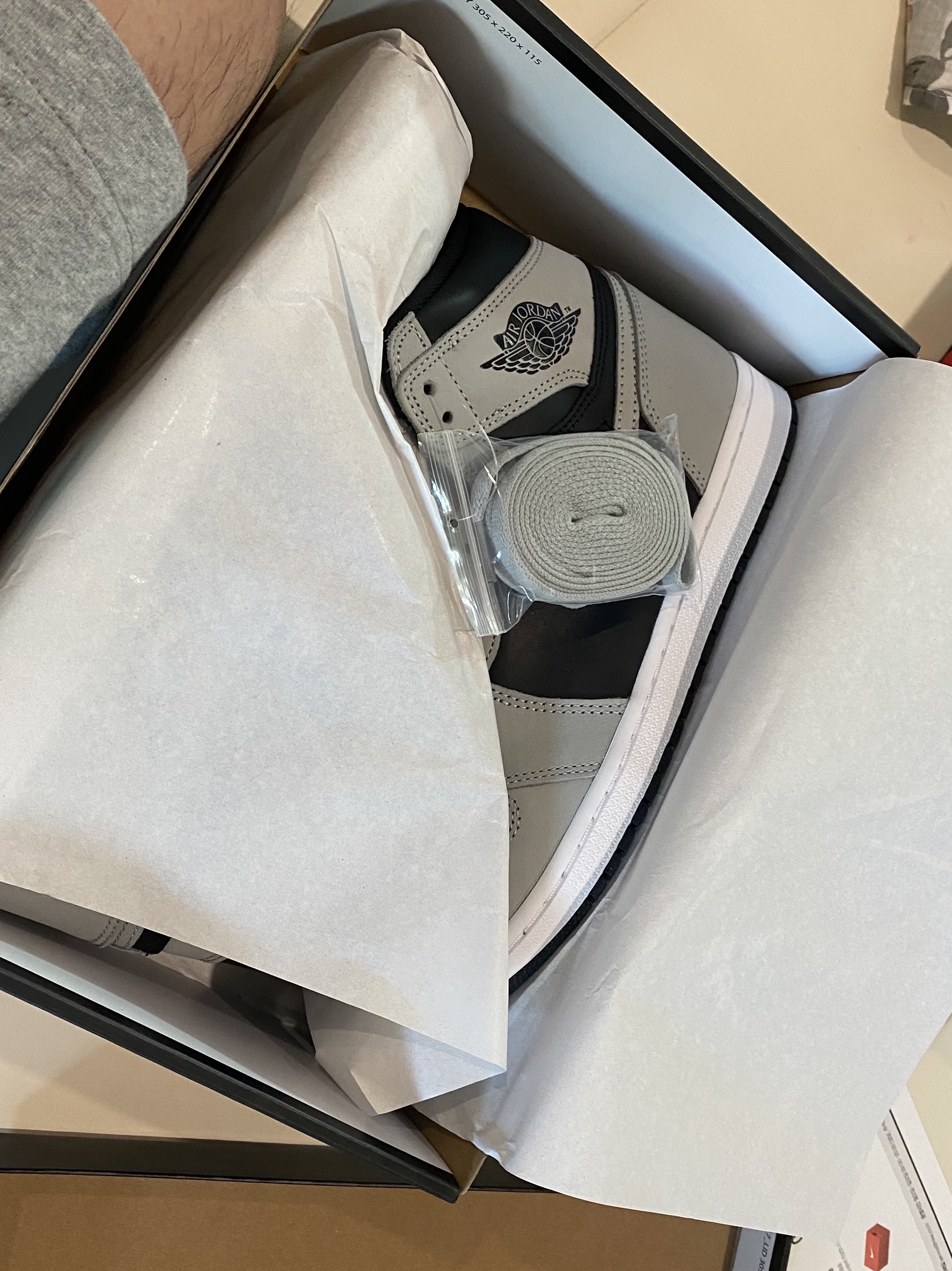 Jordan 1 Retro High OG Shadow 2.0 착용 스타일 - 1