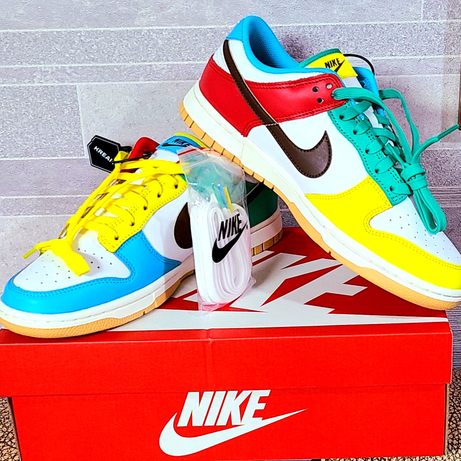 Nike Dunk Low SE Free.99 White 착용 스타일