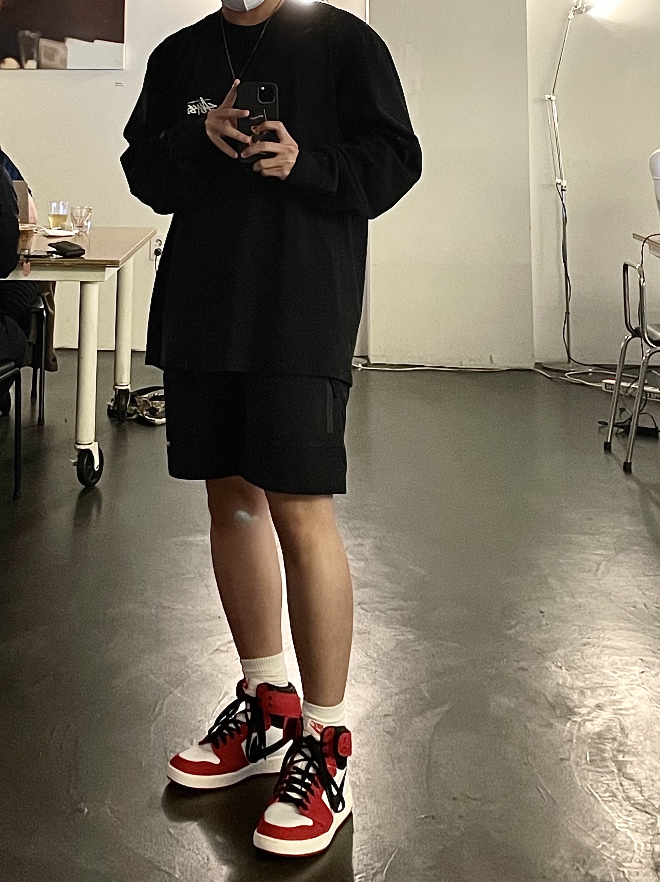 Jordan 1 KO Chicago 2021 착용 스타일 - 1